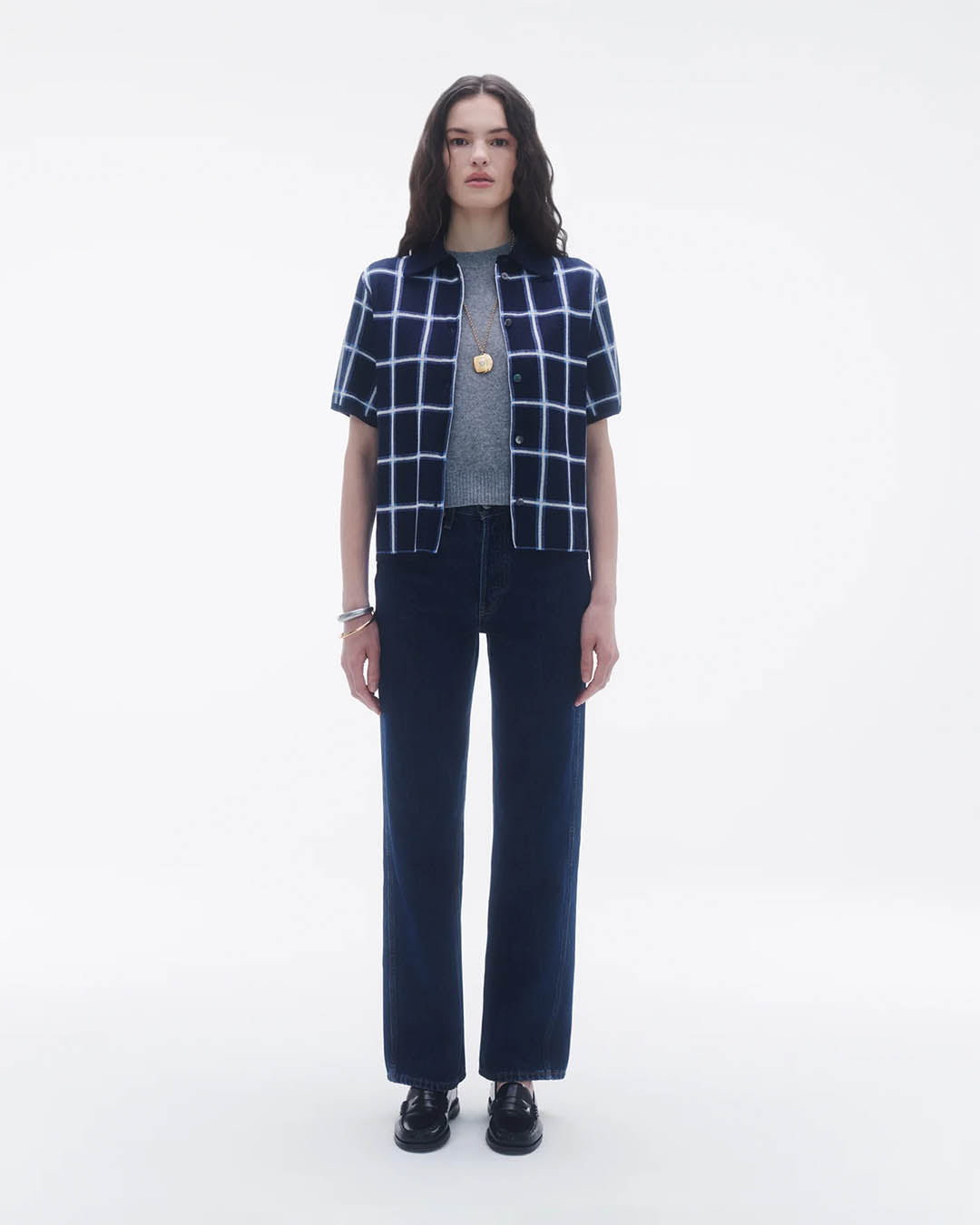 Guest In Residence Picnic Plaid Shirt