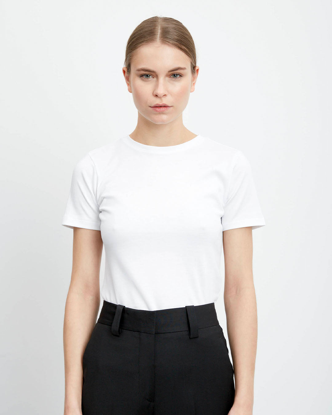 Julie Josephine Roundneck Cotton Jersey Tee