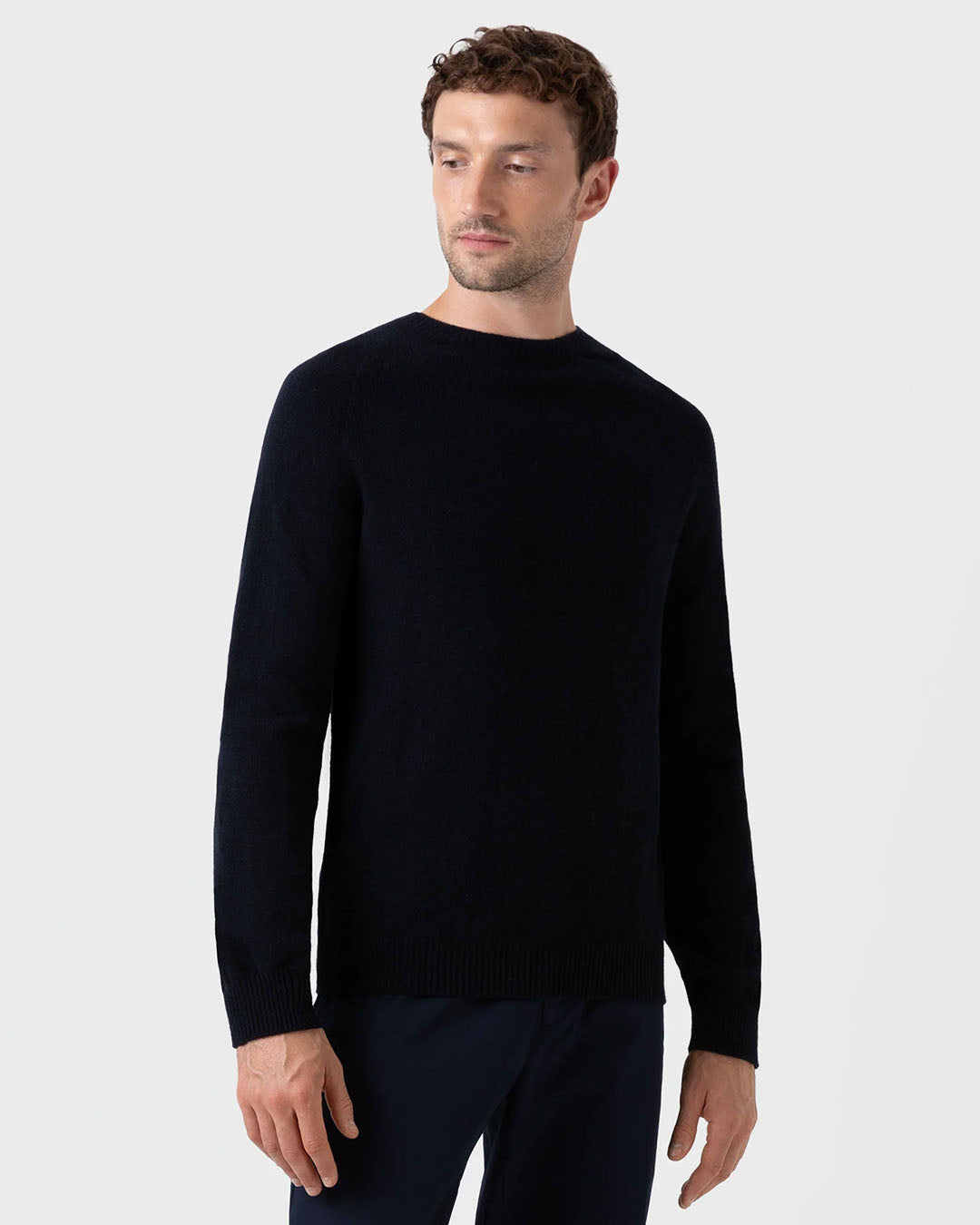 Sunspel Lambswool Crew Neck