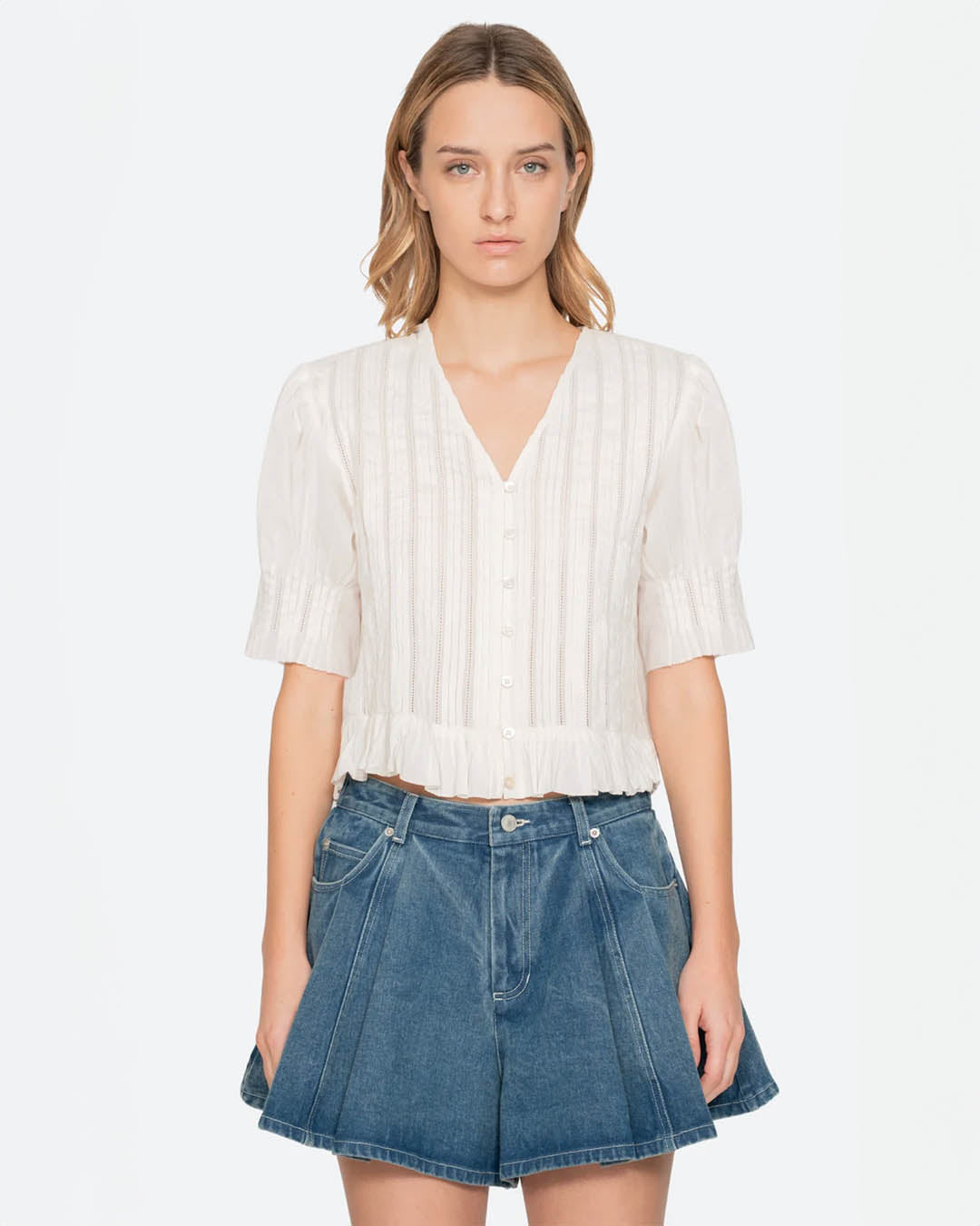 Sea New York Alberte Bubble Blouse