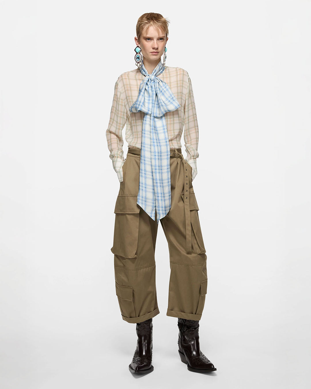 Acne Studios Twill Cargo Trousers