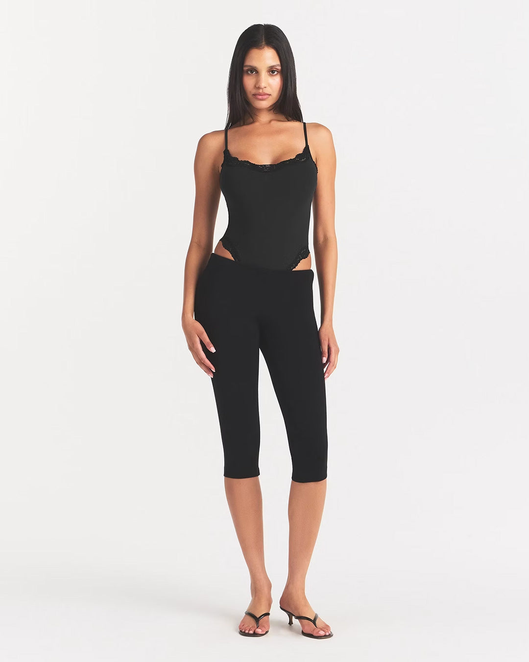 SKIMS Fits Everybody Lace Cami Bodysuit