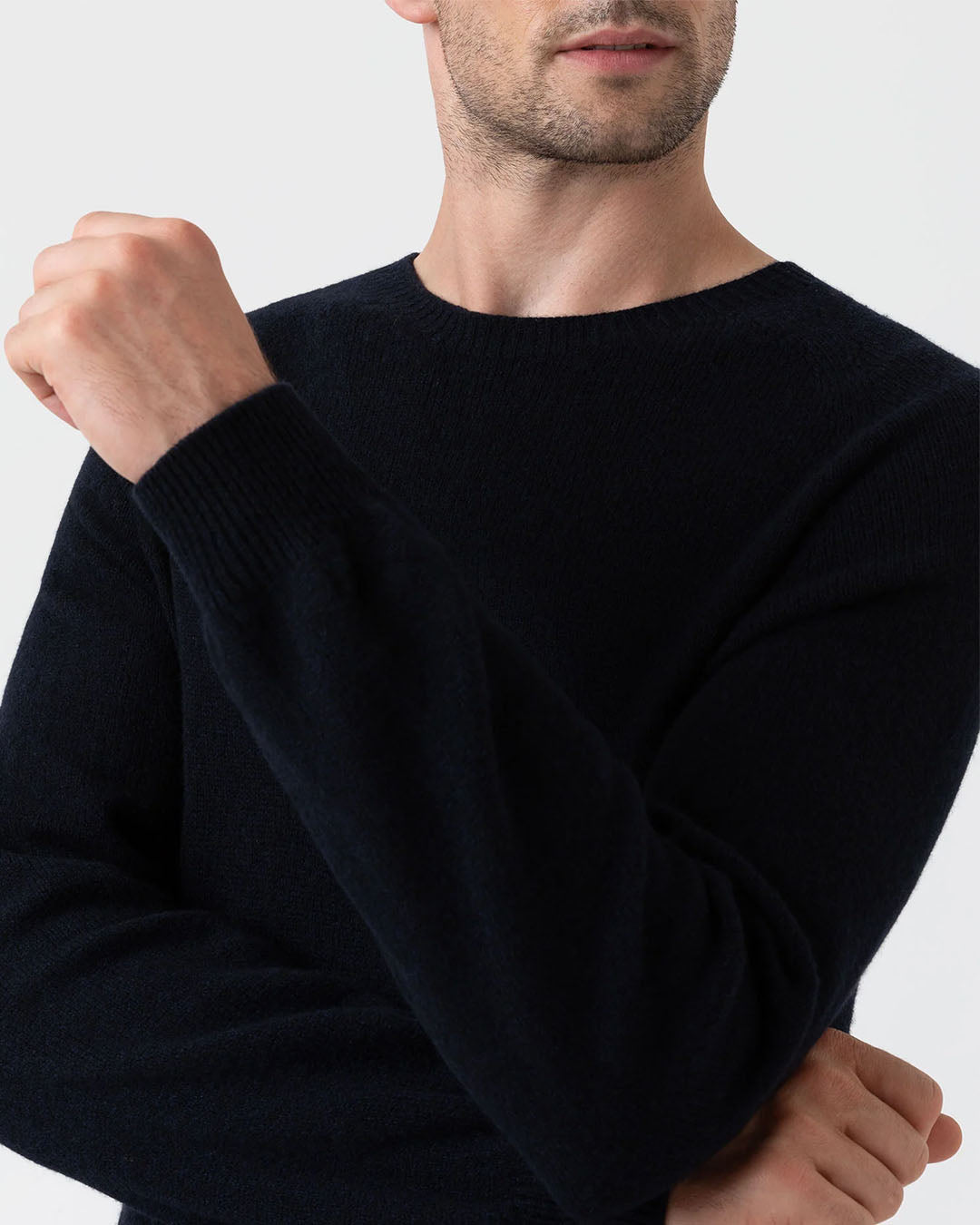 Sunspel Lambswool Crew Neck