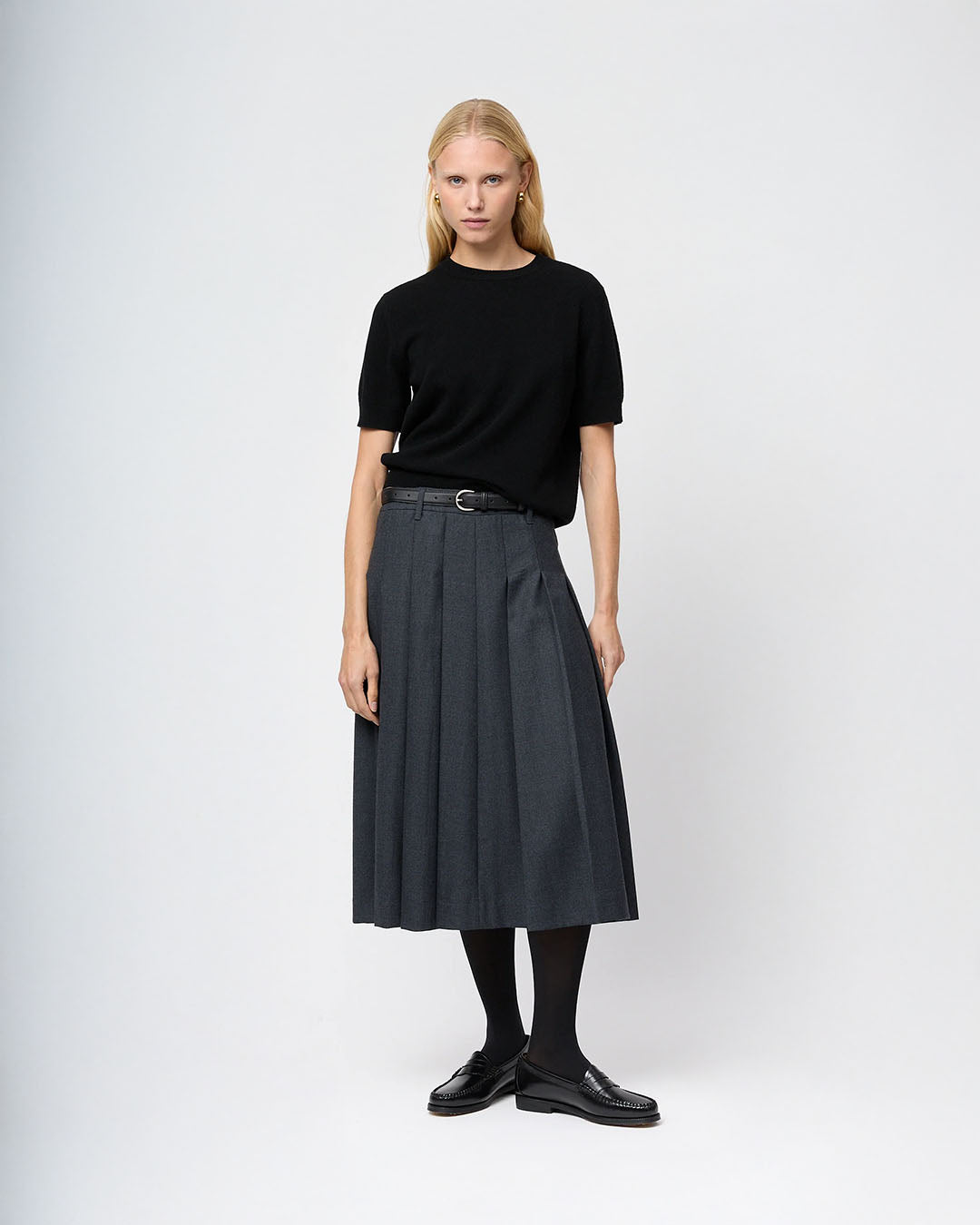 FWSS Wool Pleat Skirt