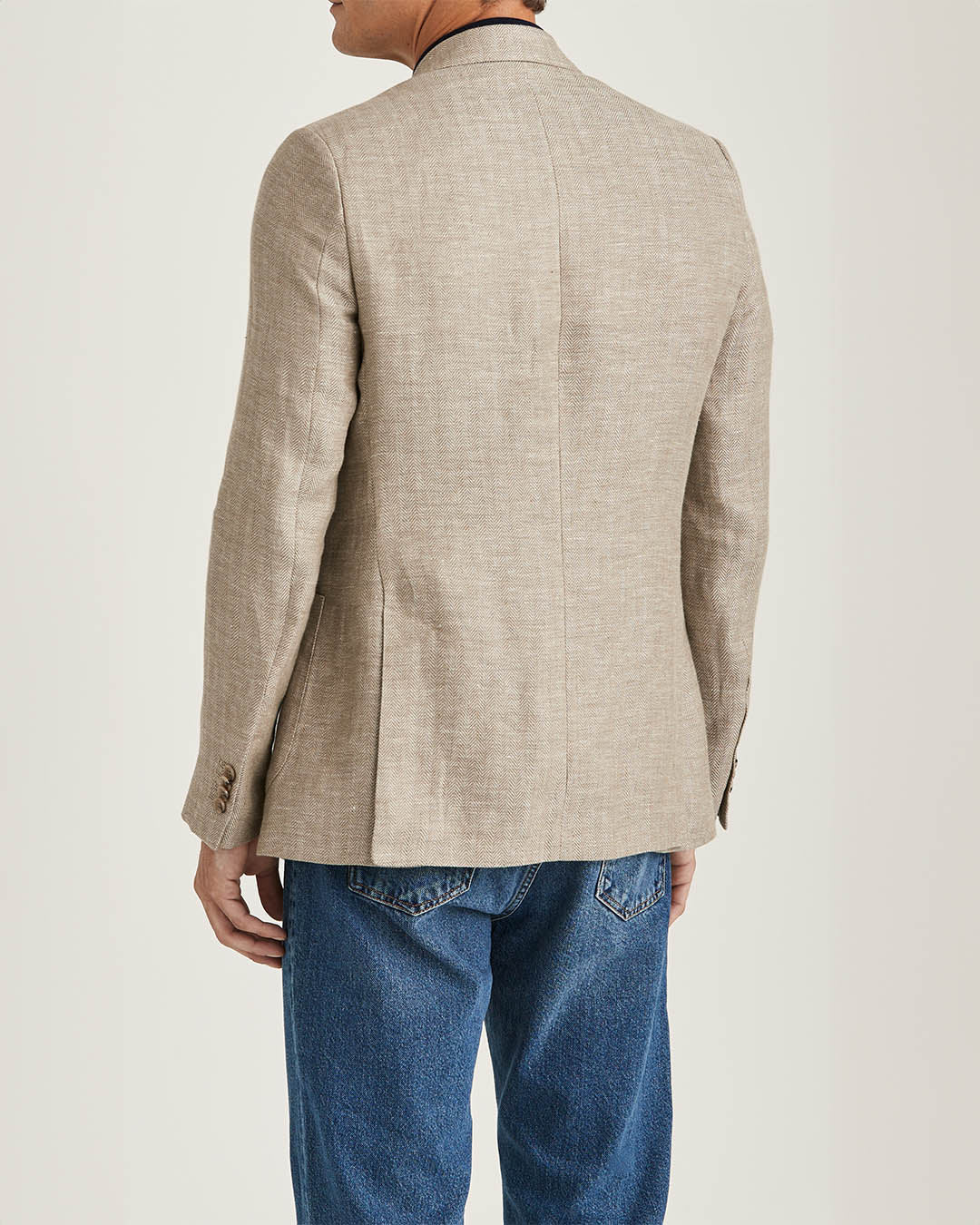 Morris Linen Herringbone Jacket