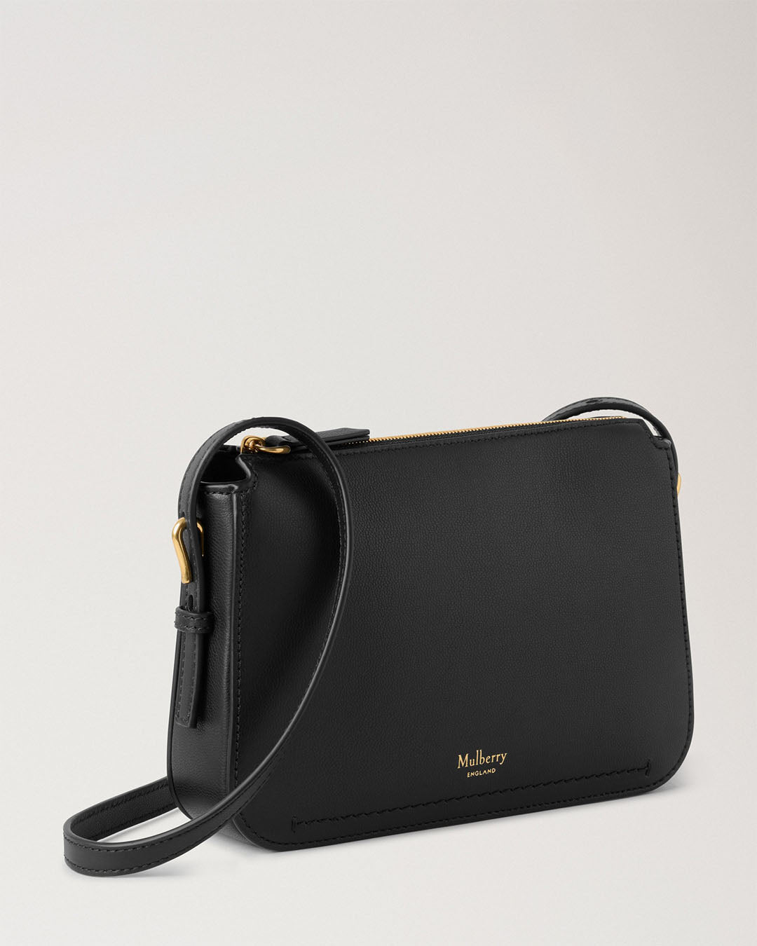 Mulberry Clovelly Pouch Micro Classic Grain