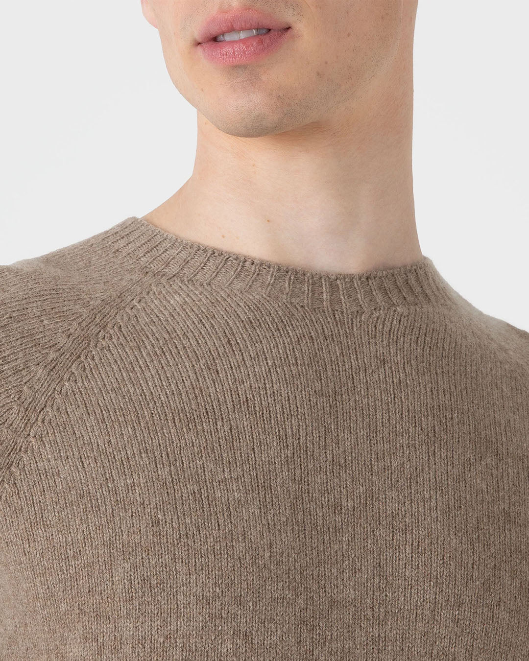 Sunspel Lambswool Crew Neck