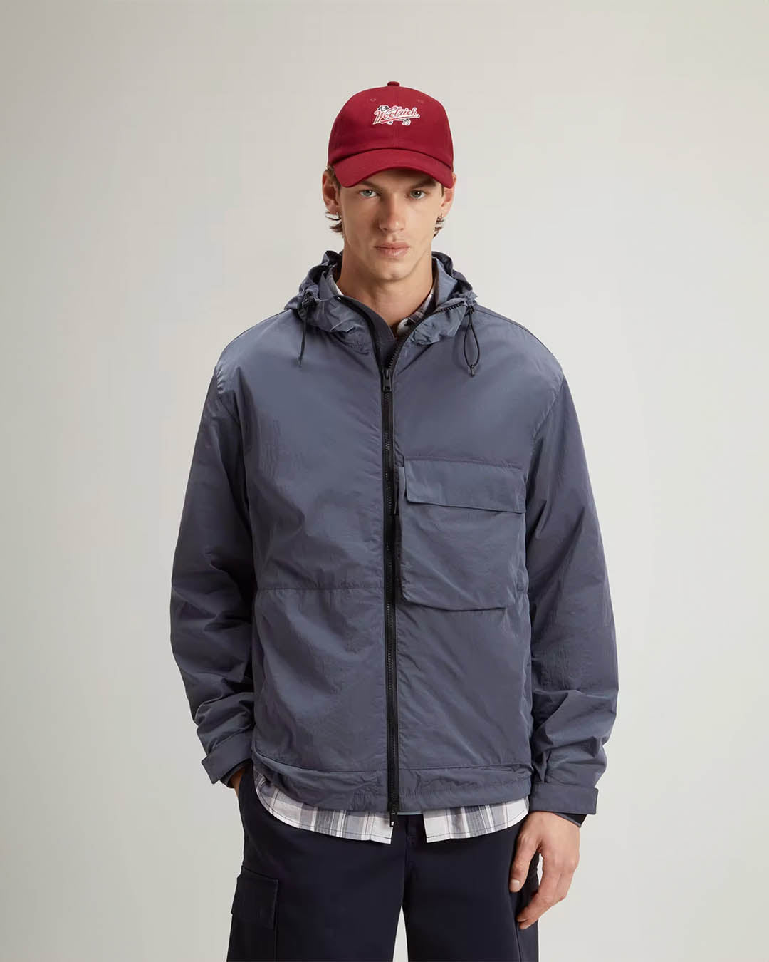 Woolrich Nylon Hood Jacket