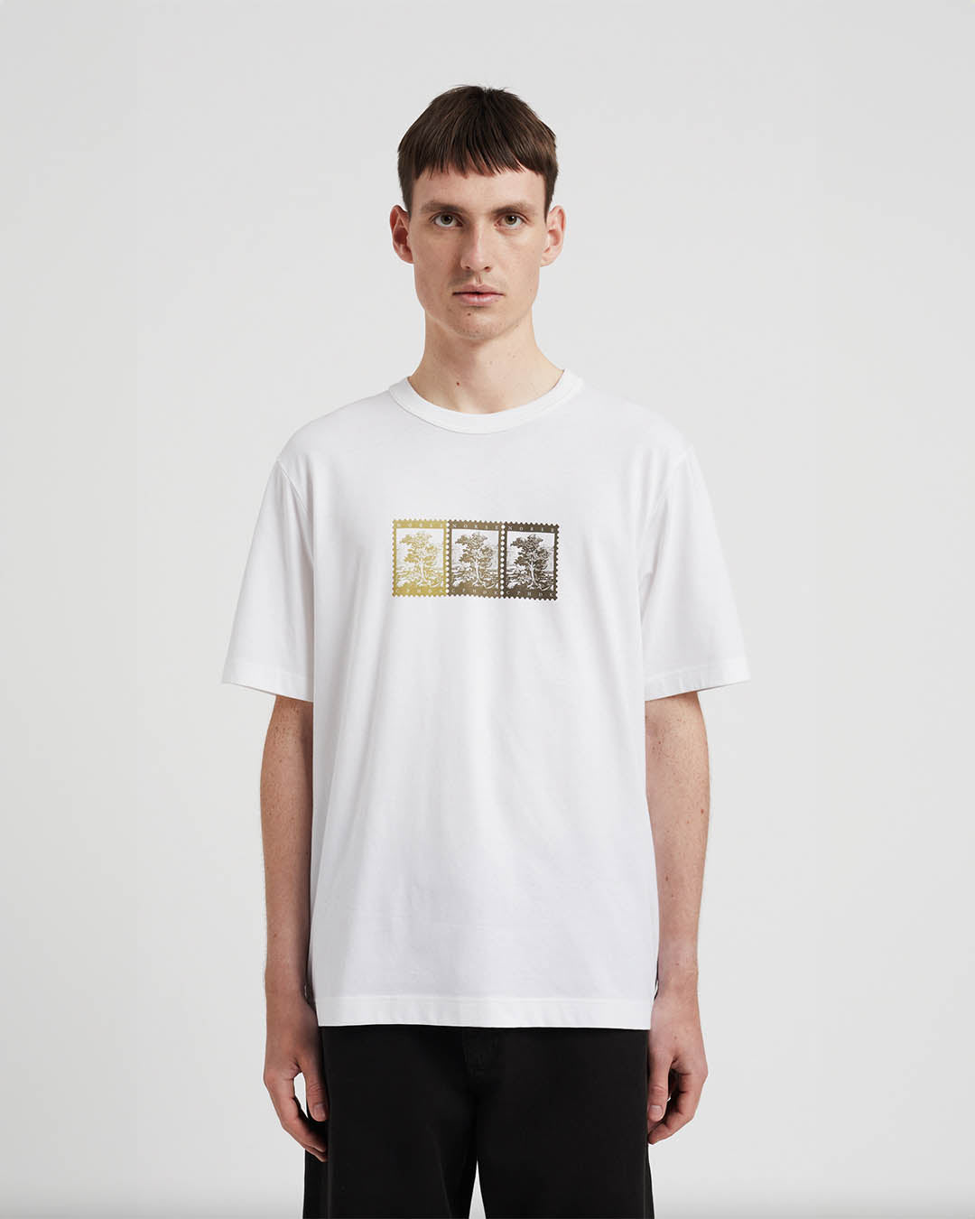 Norse Projects Holger Post Stamp Print T-Shirt