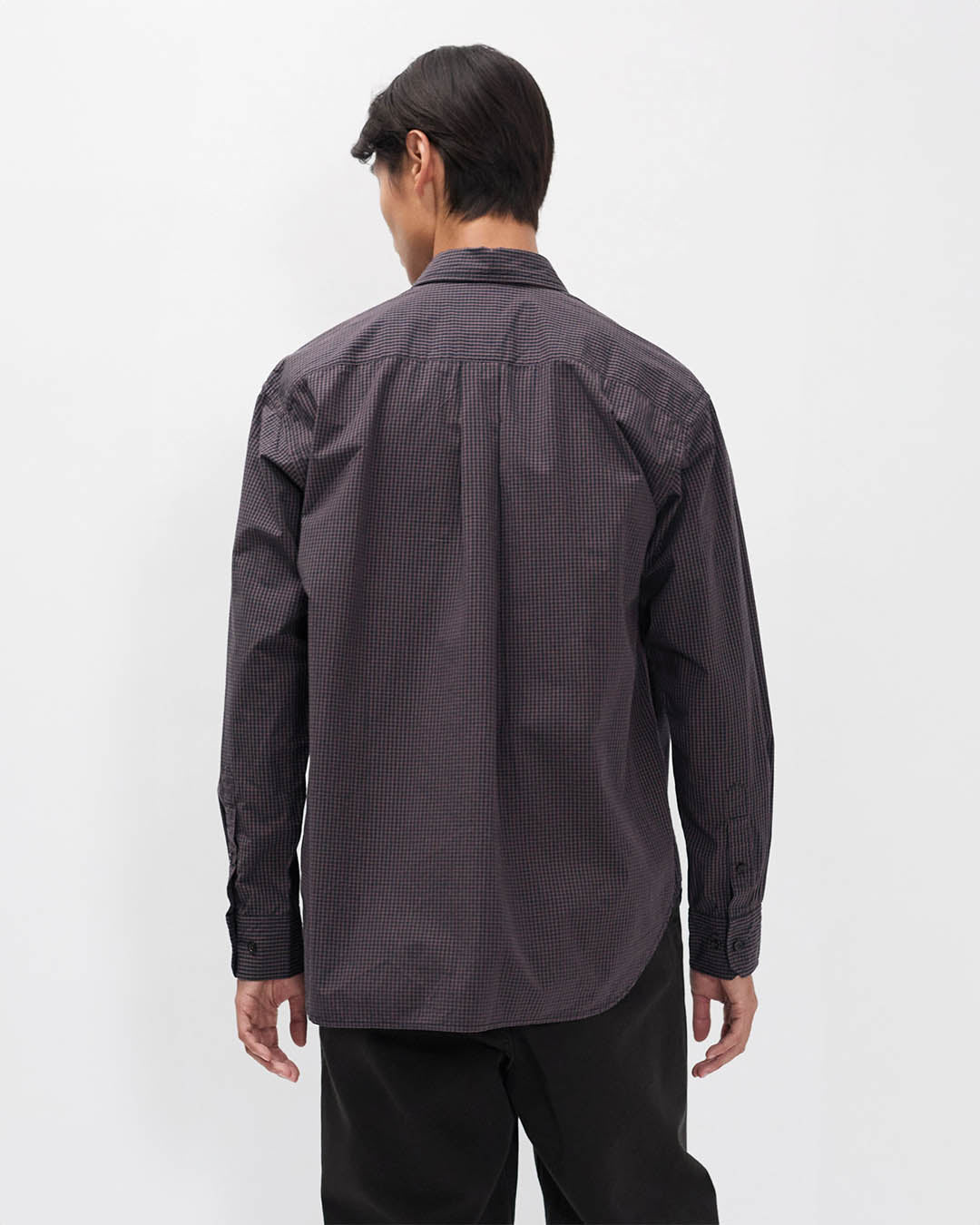 Norse Projects Espevik check oversized shirt