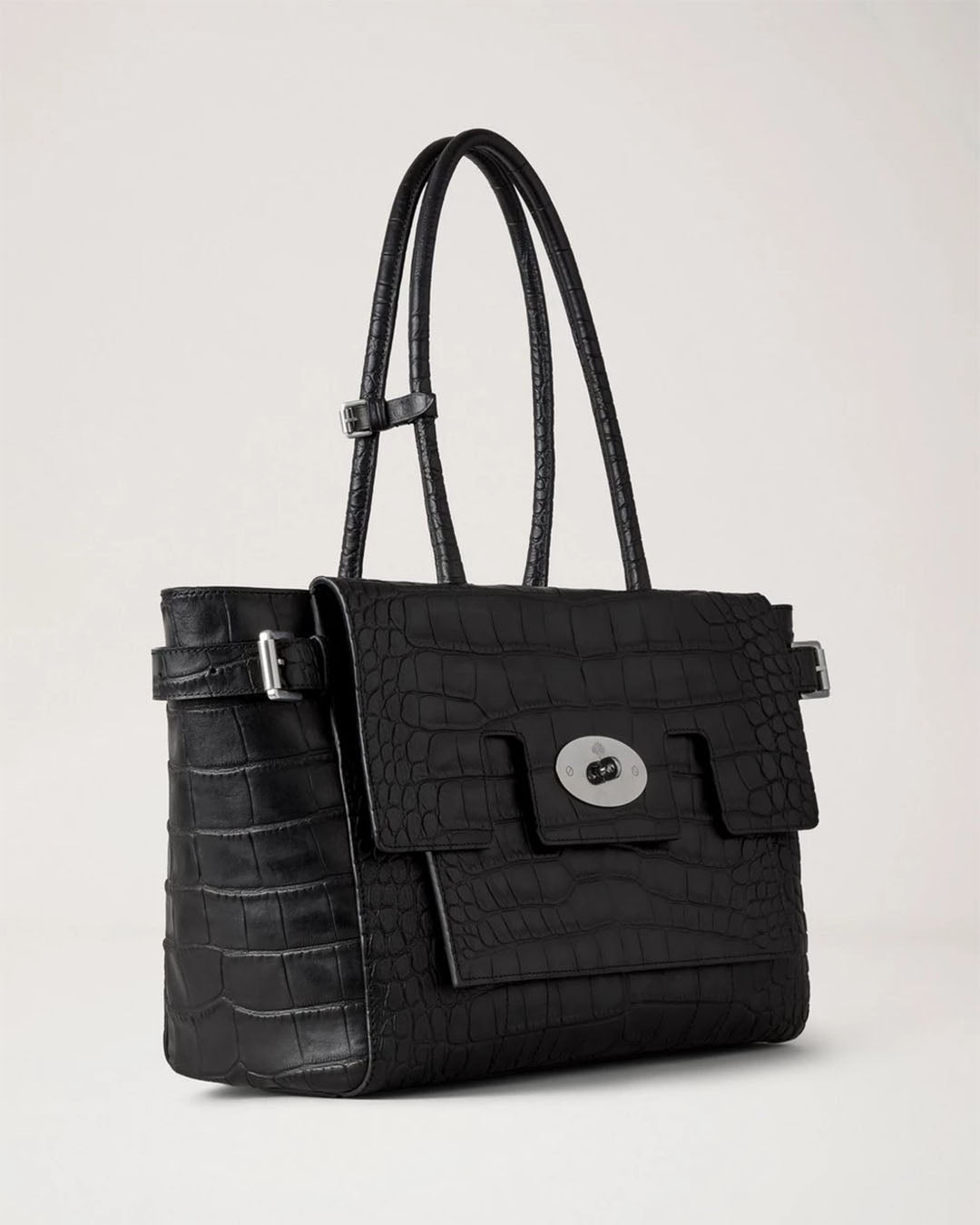 Mulberry Buckle Bayswater Croc NVT
