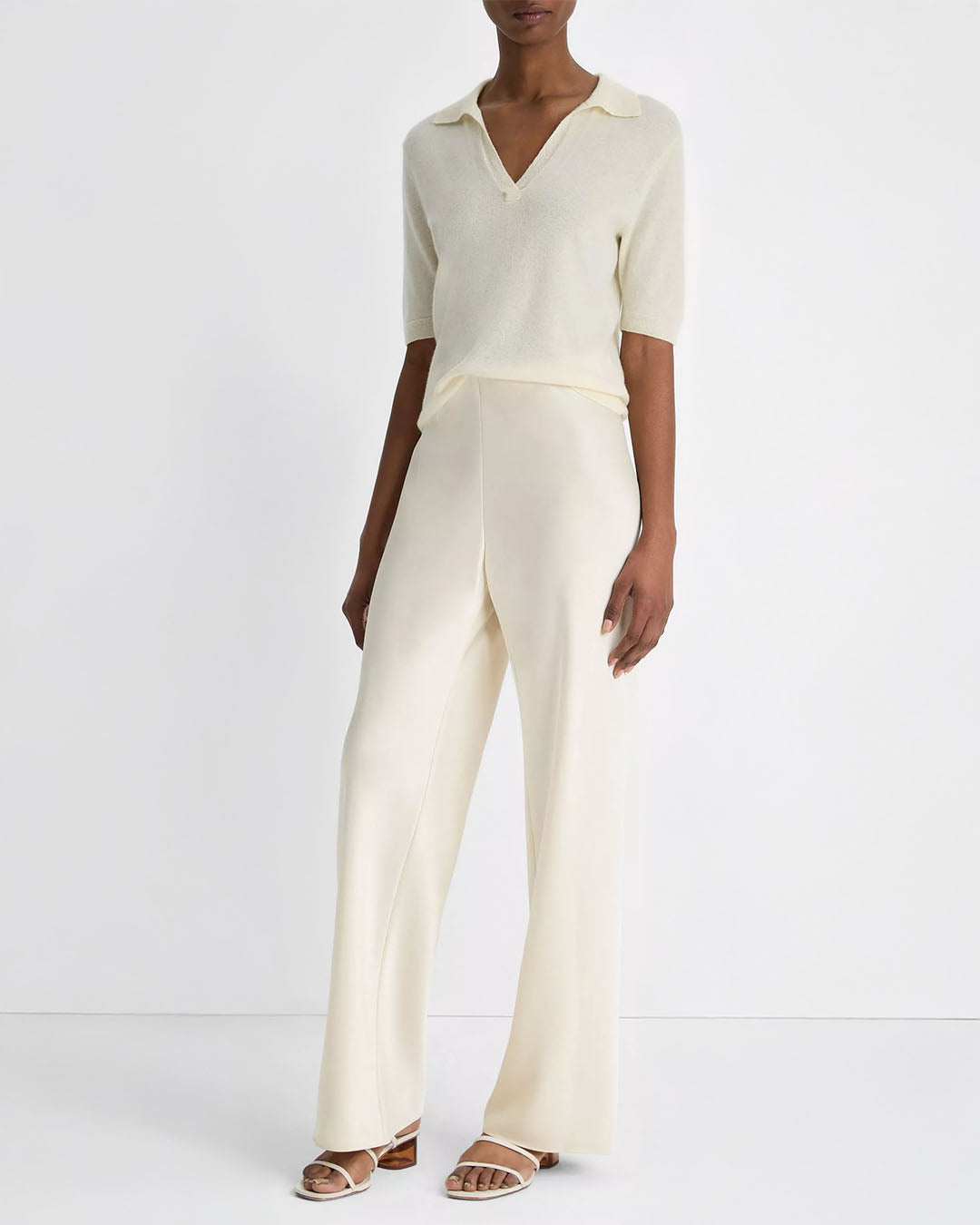 Vince Fluid Satin Bias Pant