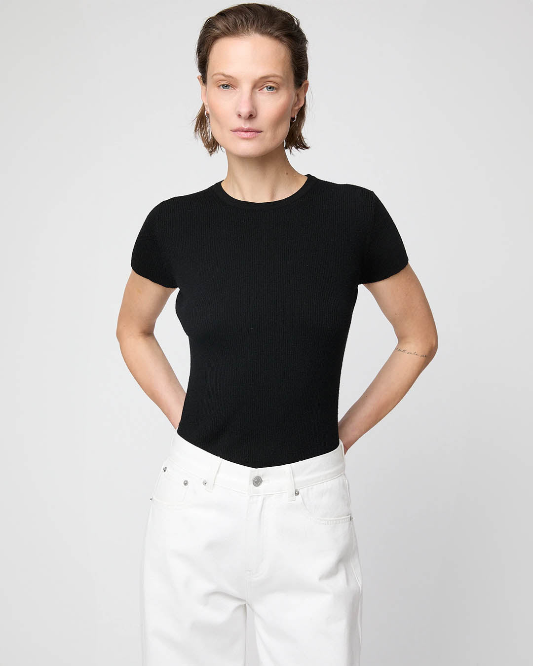 FWSS Rib Knit Cap Sleeve Tee