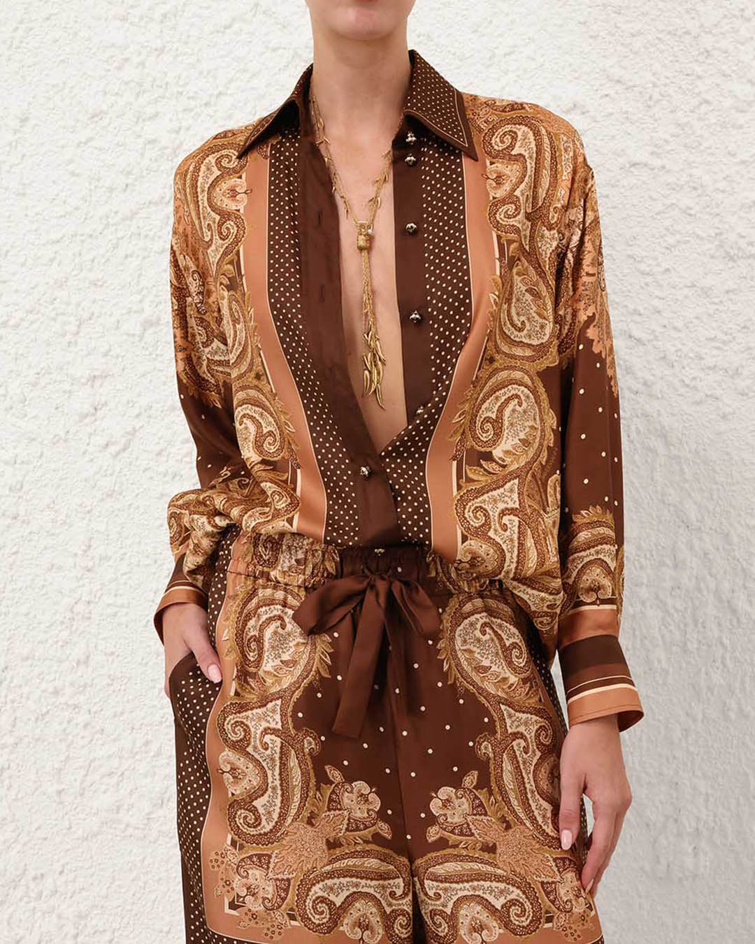 Zimmermann Luna Relaxed Shirt