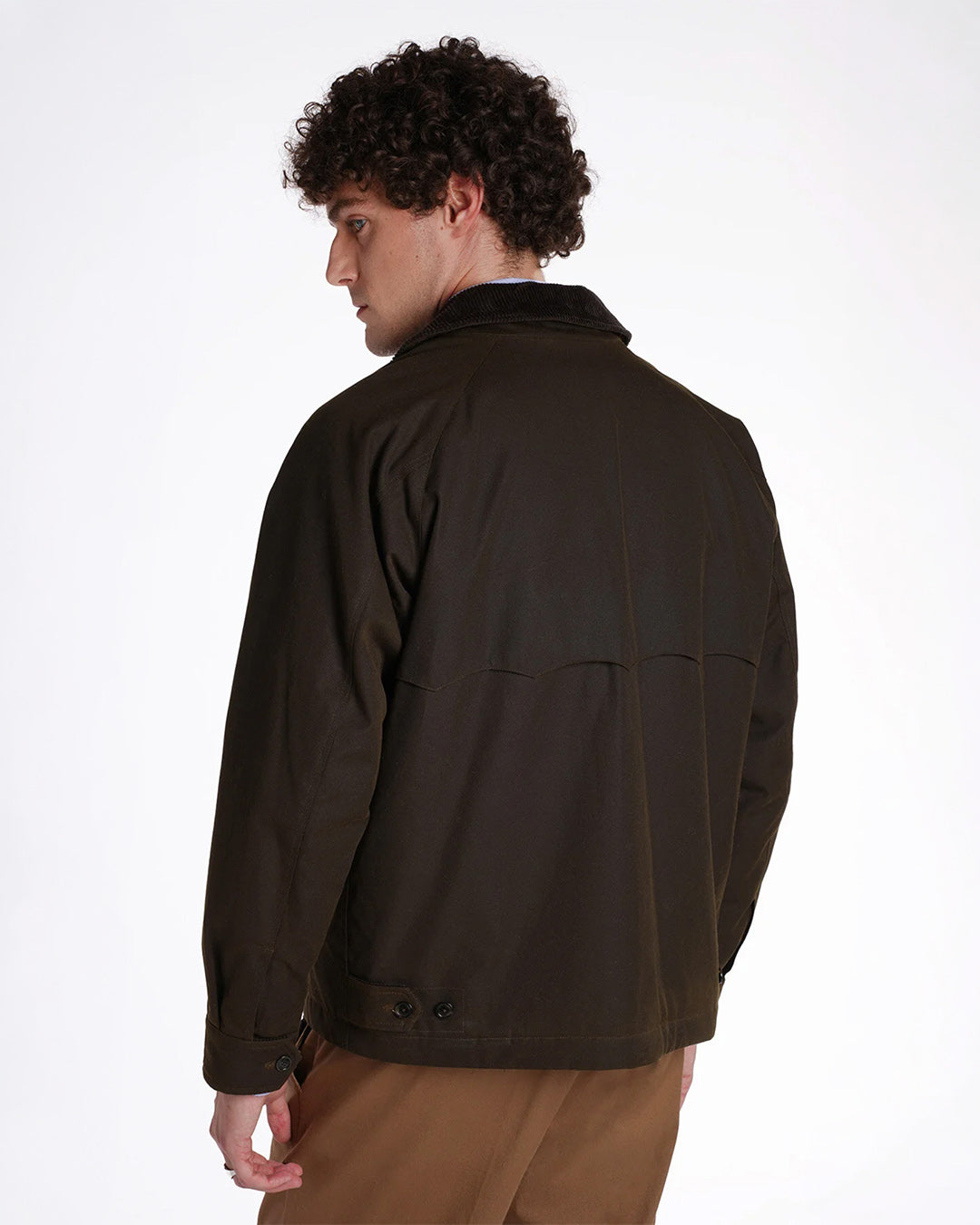 Baracuta Waxed Deck Jacket Waxed Cotton