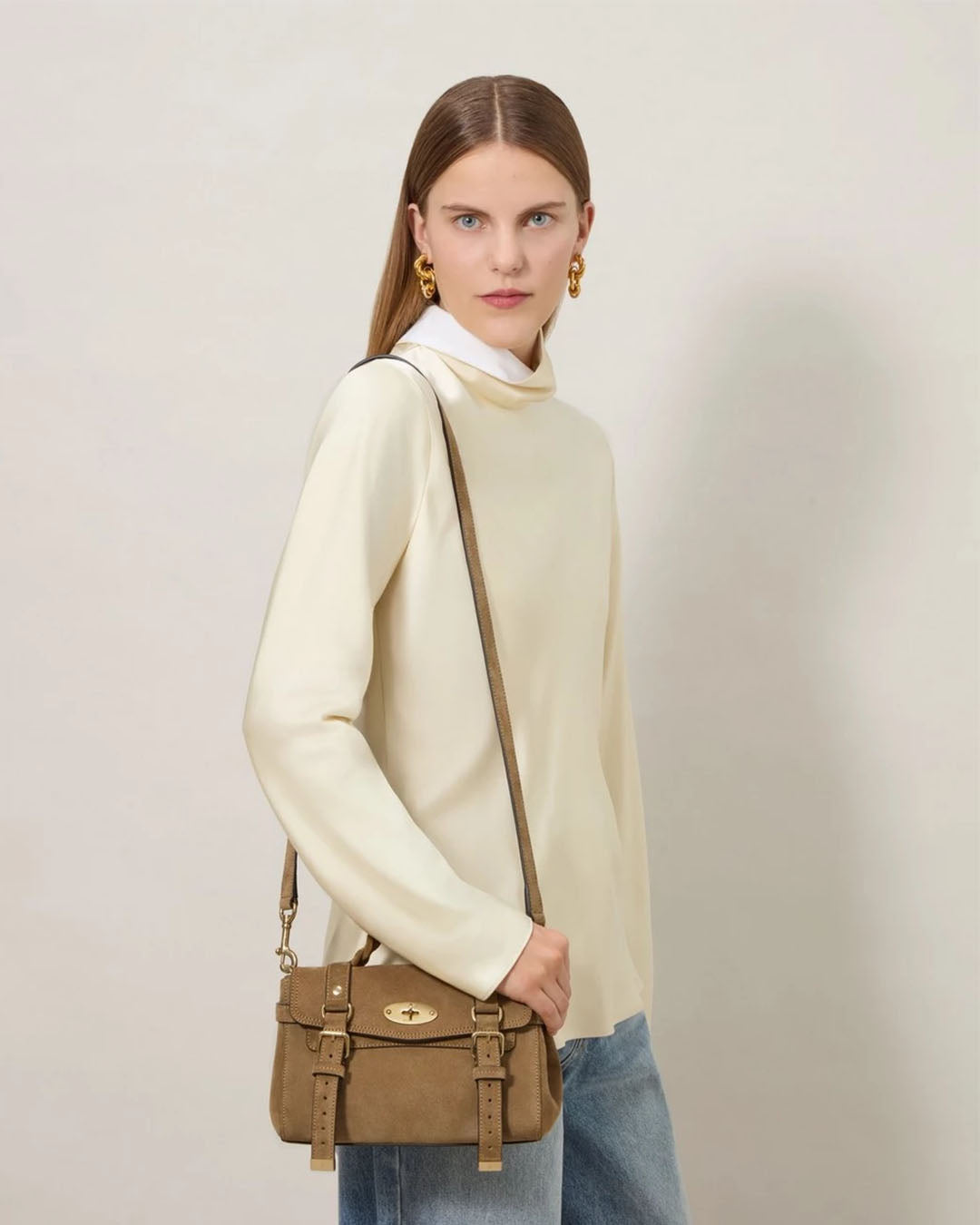 Mulberry Mini Alexa Suede