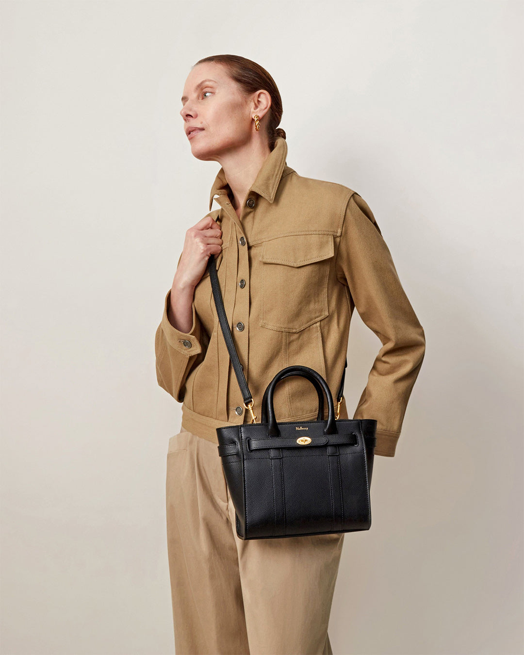 Mulberry Mini Zipped Bayswater