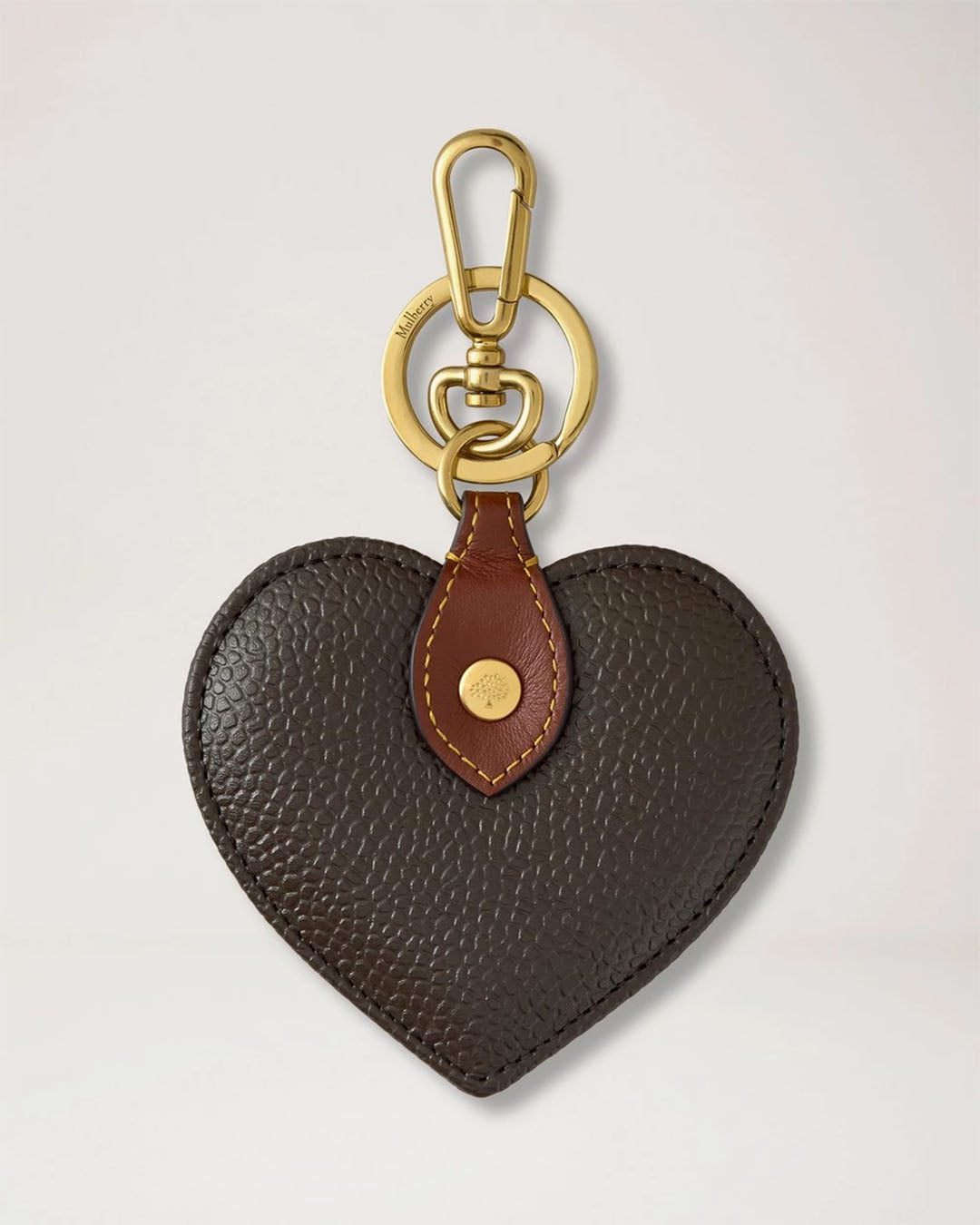 Mulberry Heart Keyring
