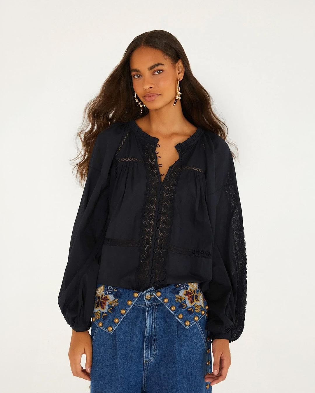 Farm Rio Boho Blouse English