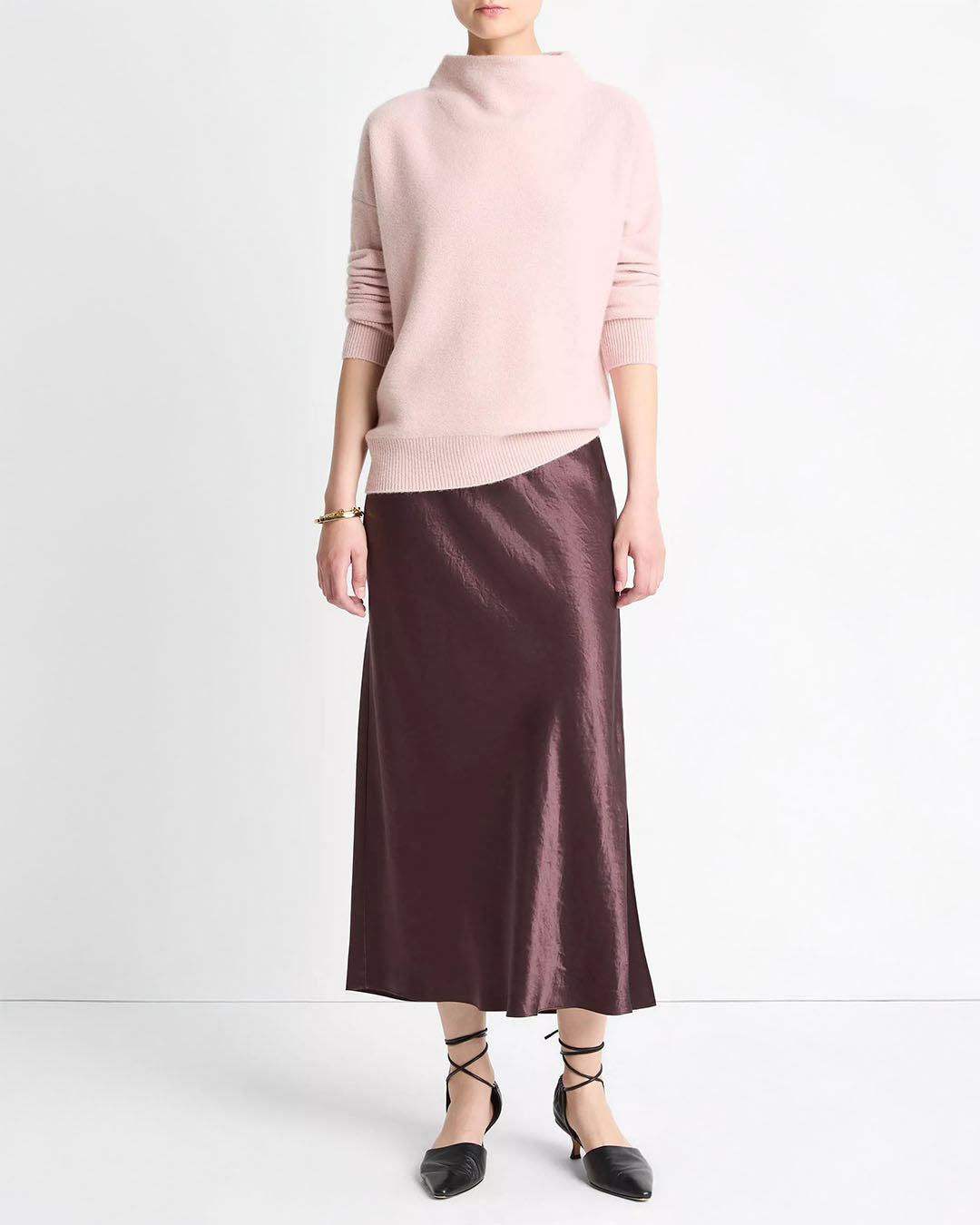 Vince Boiled Funnnel NK Pullover