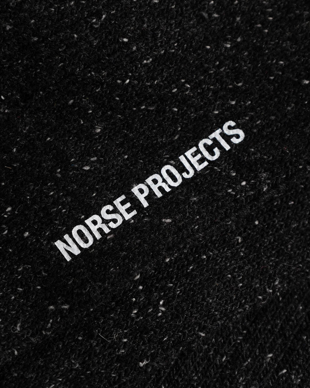 Norse Projects Bykle Neps Wool Rib Sock