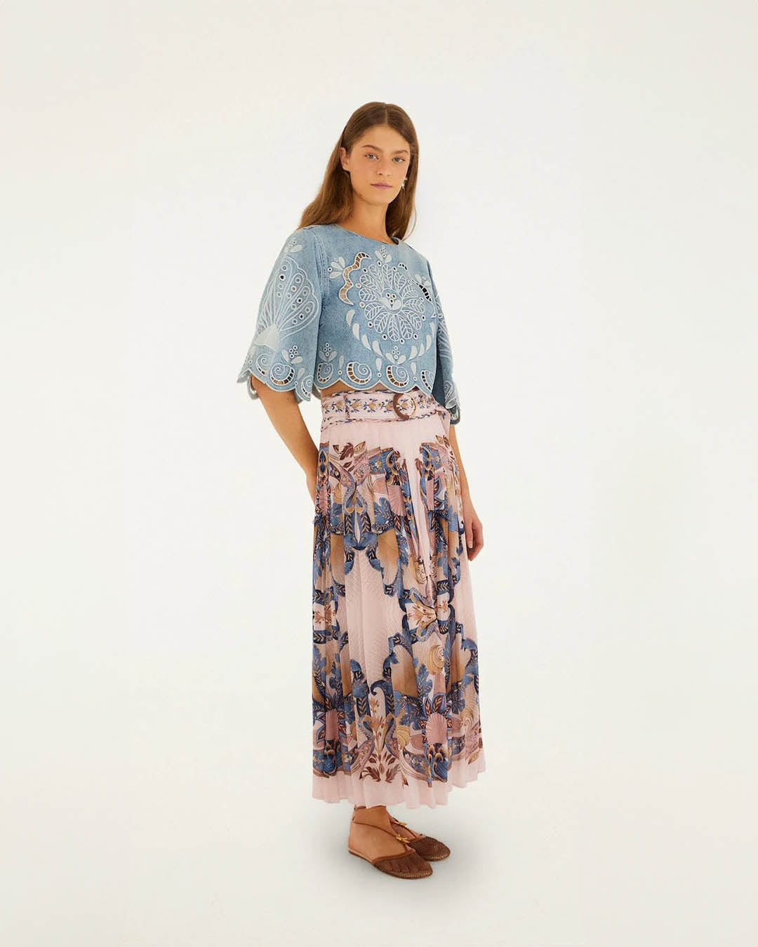 Farm Rio Maxi Skirt