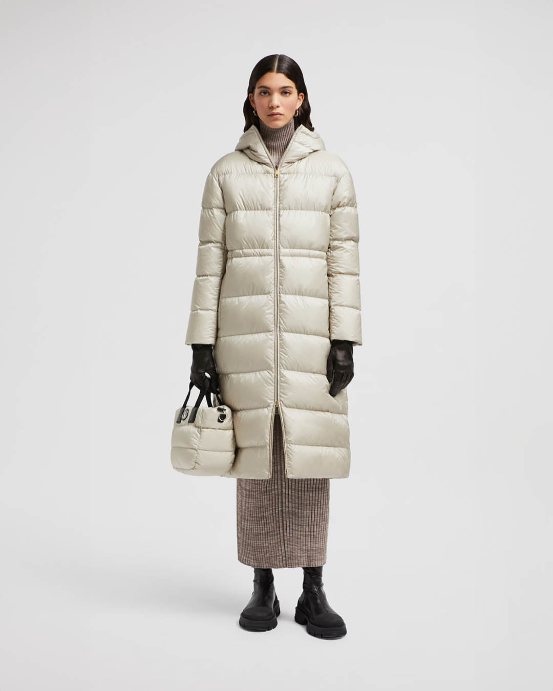 Moncler Boulogne Long Coat