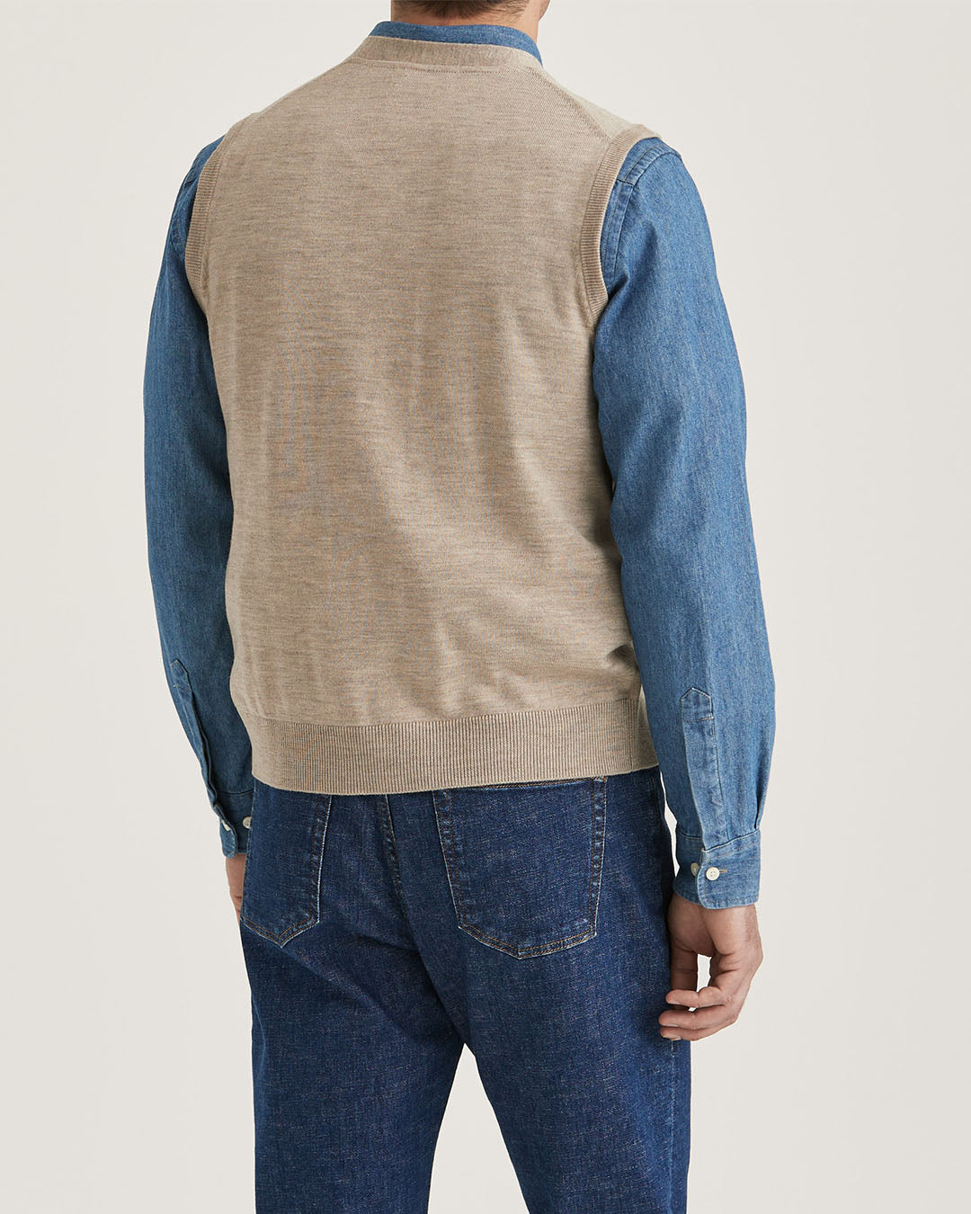 Morris Merino Slipover Vest