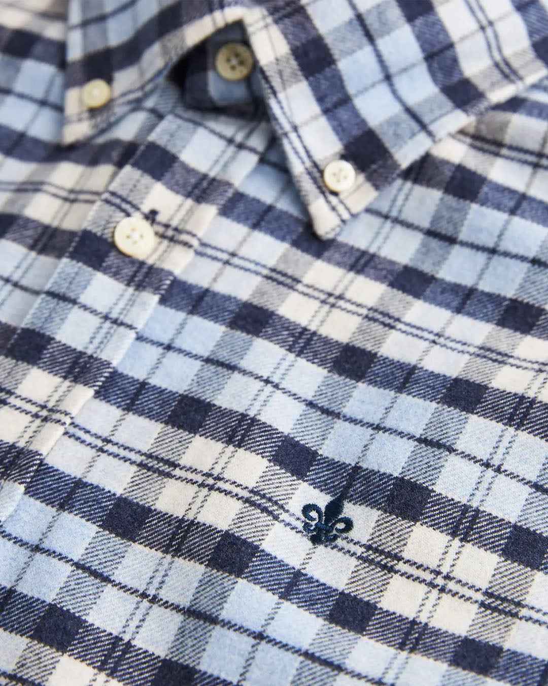 Morris Flannel Check Shirt - Slim Fit