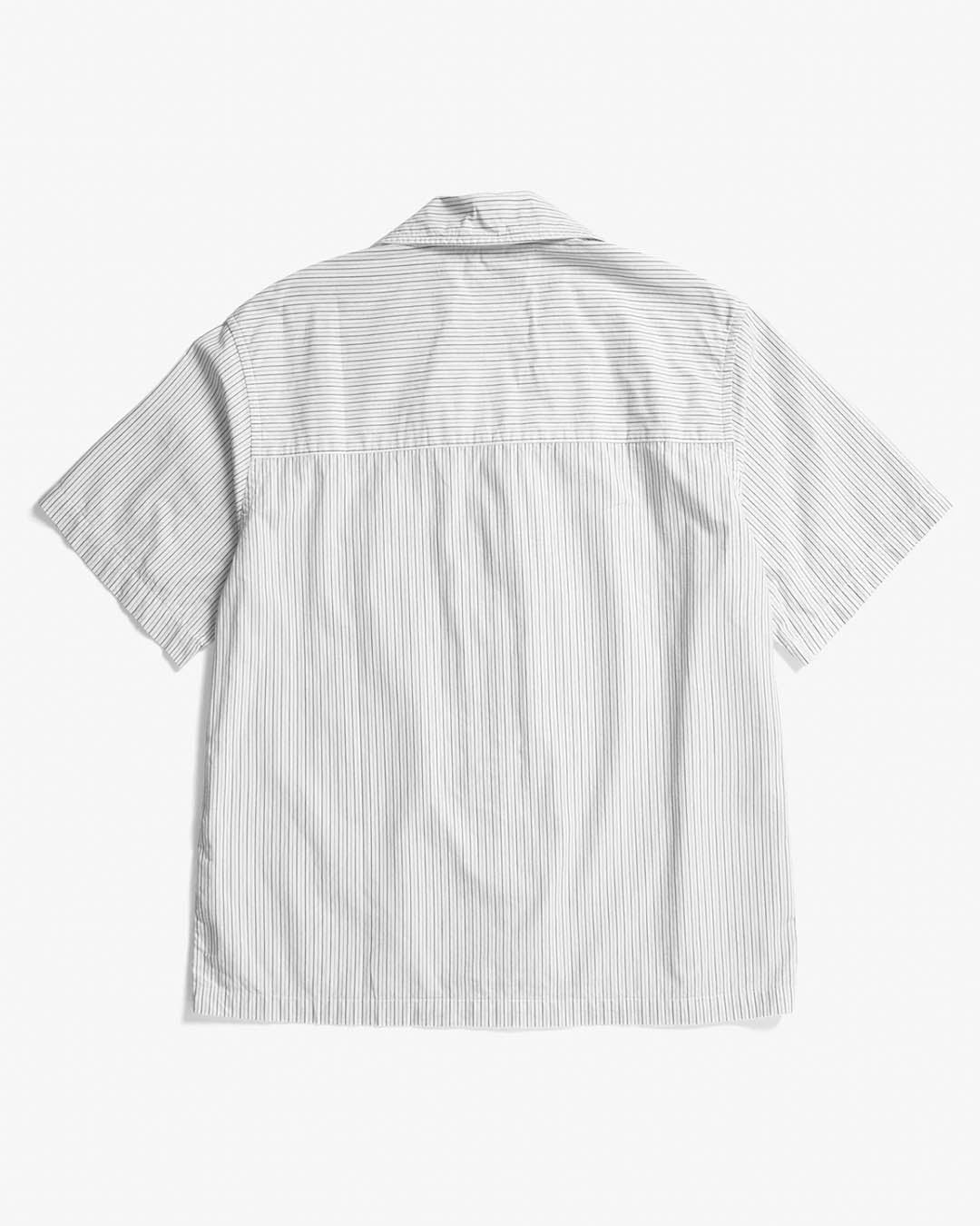 Norse Projects Mads Poplin Stripe SS