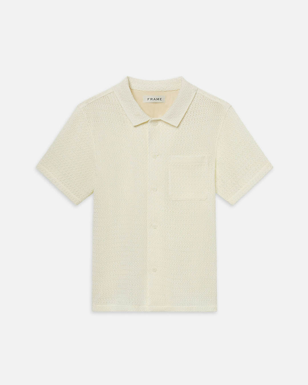 Frame Open Weave S/S Shirt