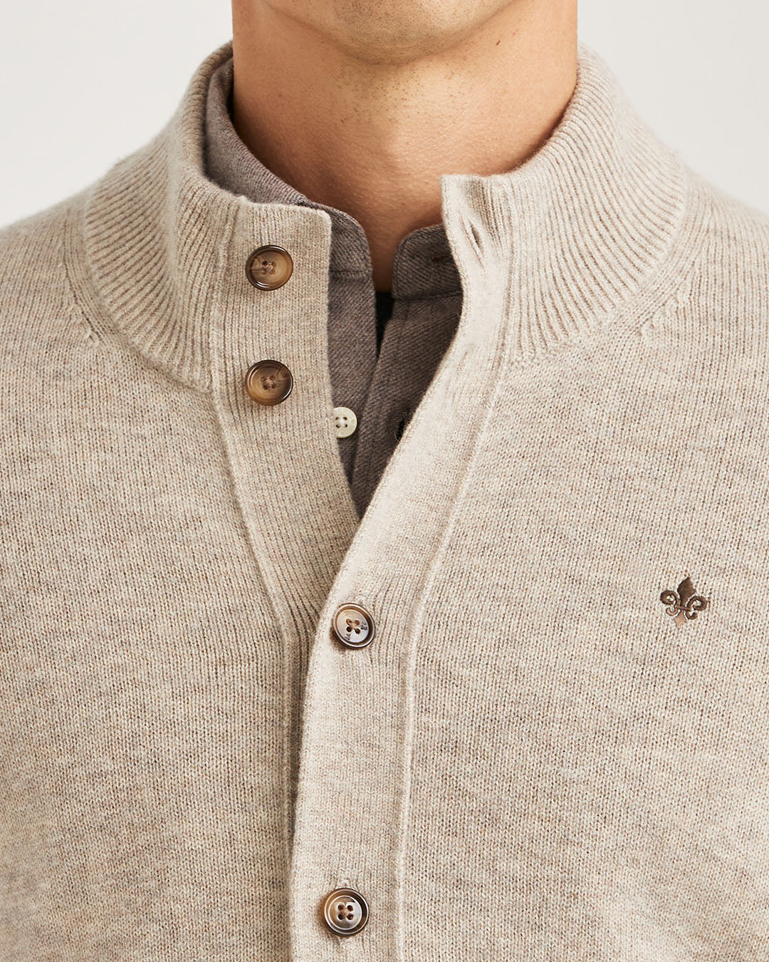 Morris Hertford Button Cardigan