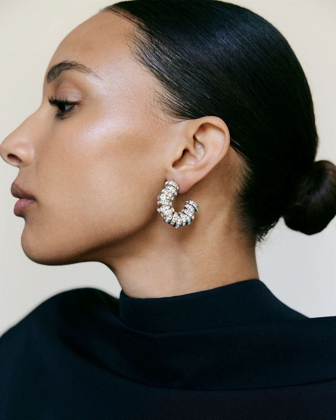 Pearl Octopuss.Y Mini Diamond Hoops