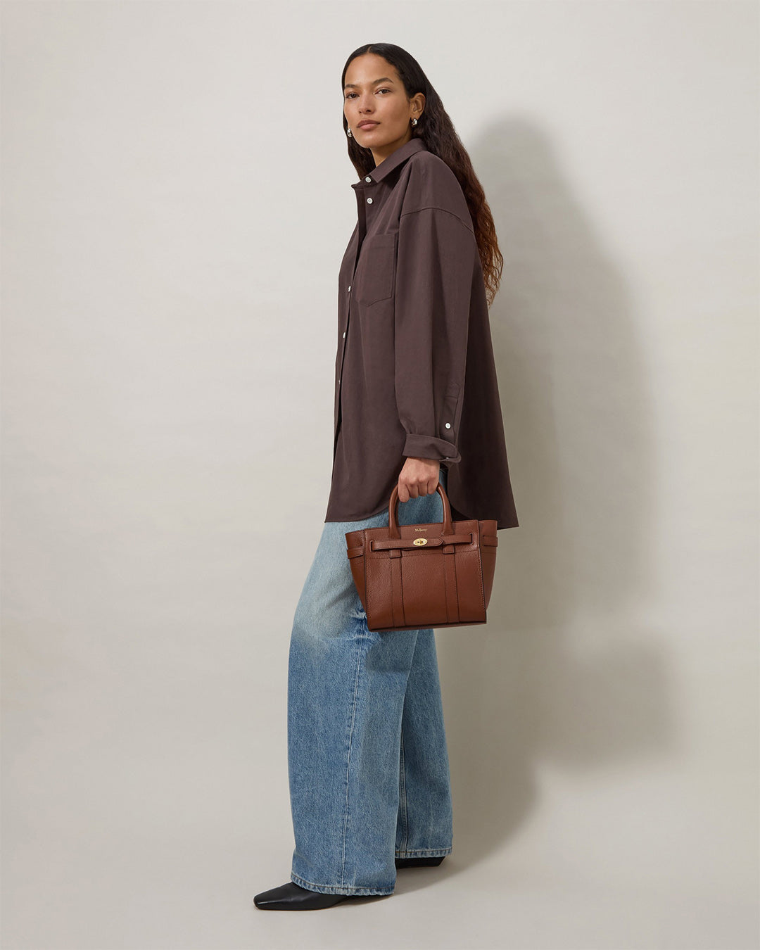 Mulberry Mini Zipped Bayswater