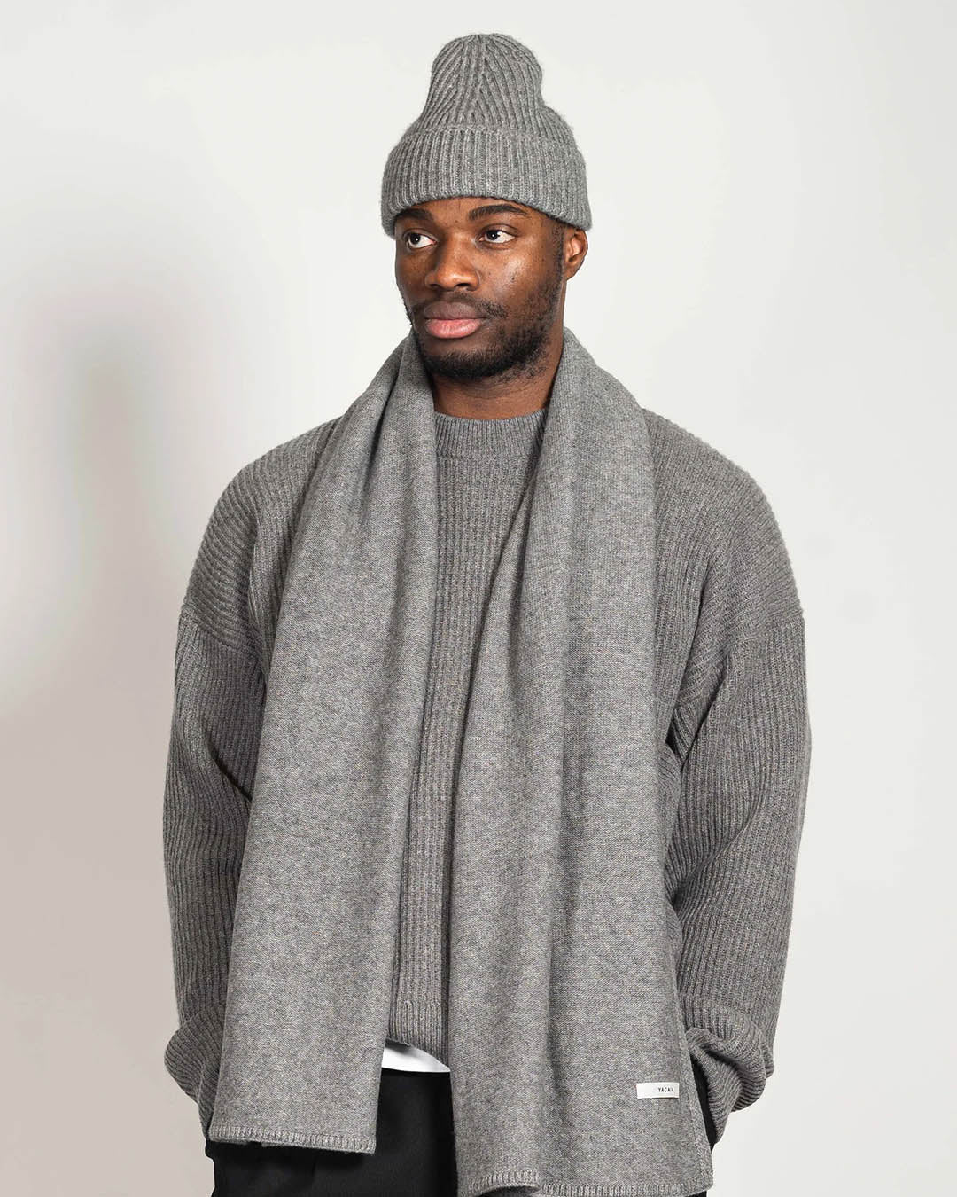 Yacaia Knitted Wool Scarf