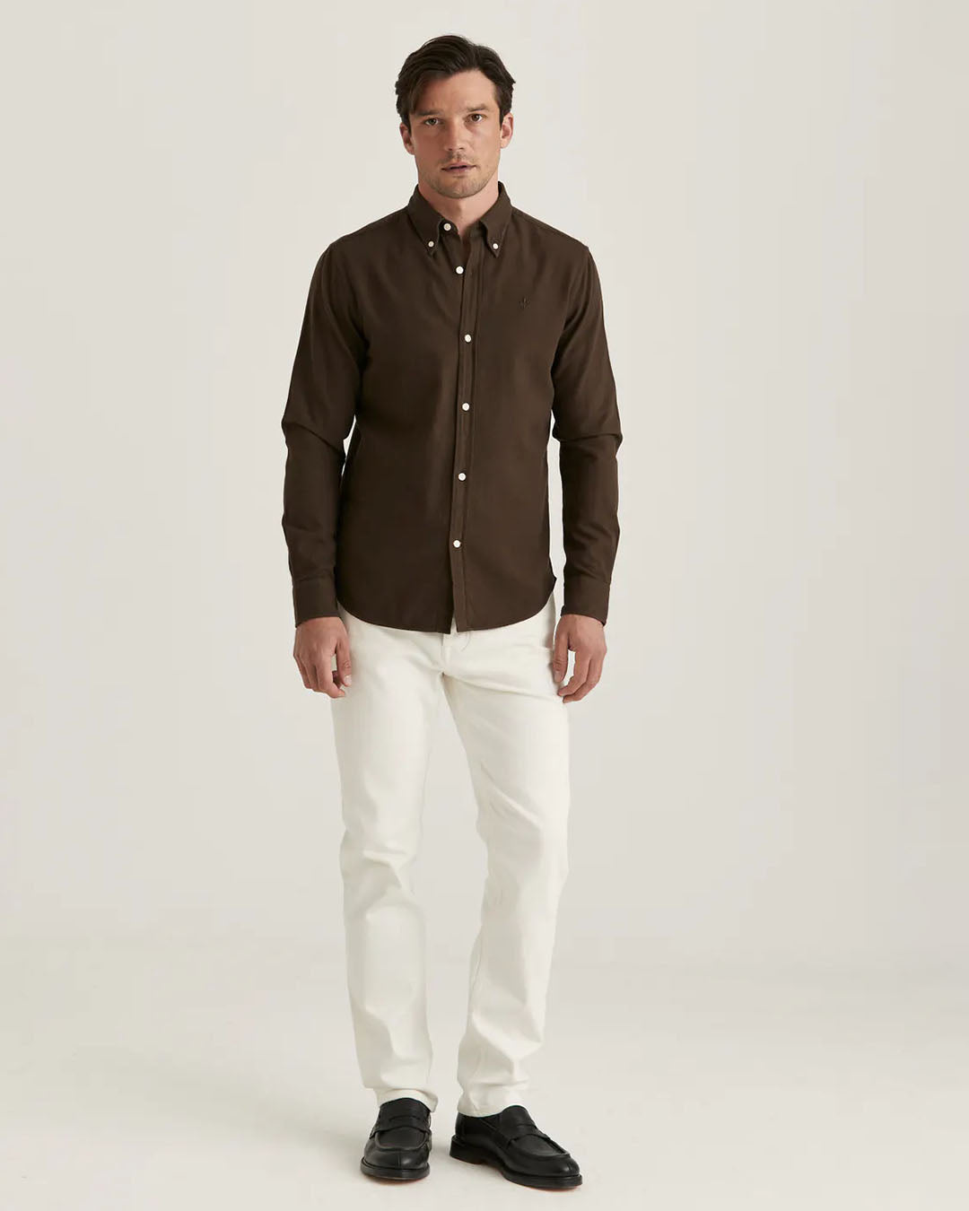 Morris Brushed Twill Shirt - Classic Fit