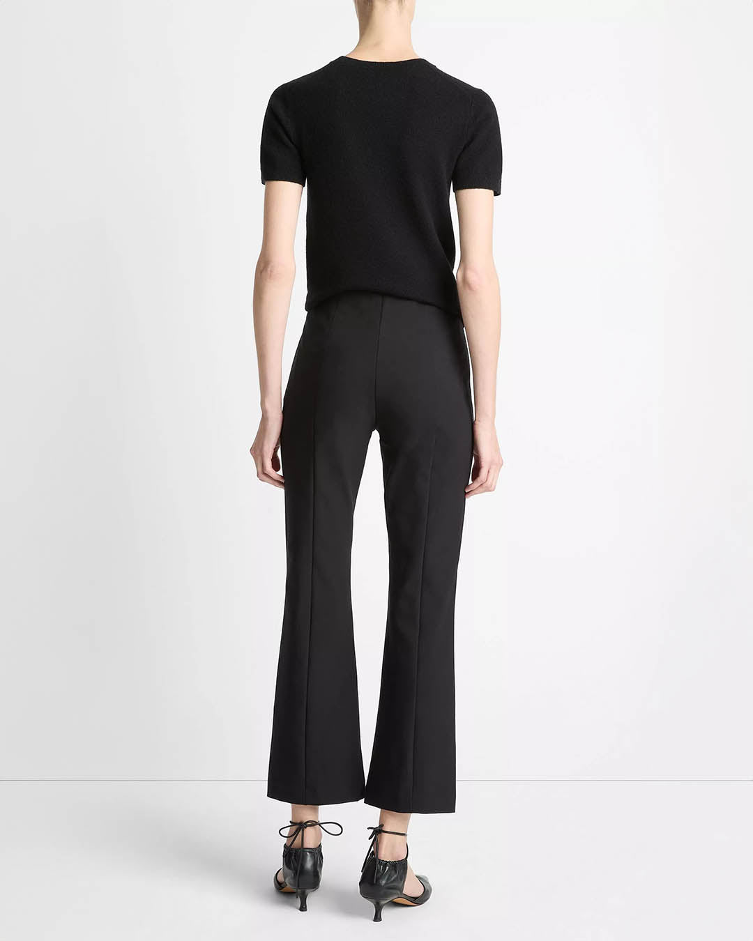 Vince Mid Rise Crop Flare