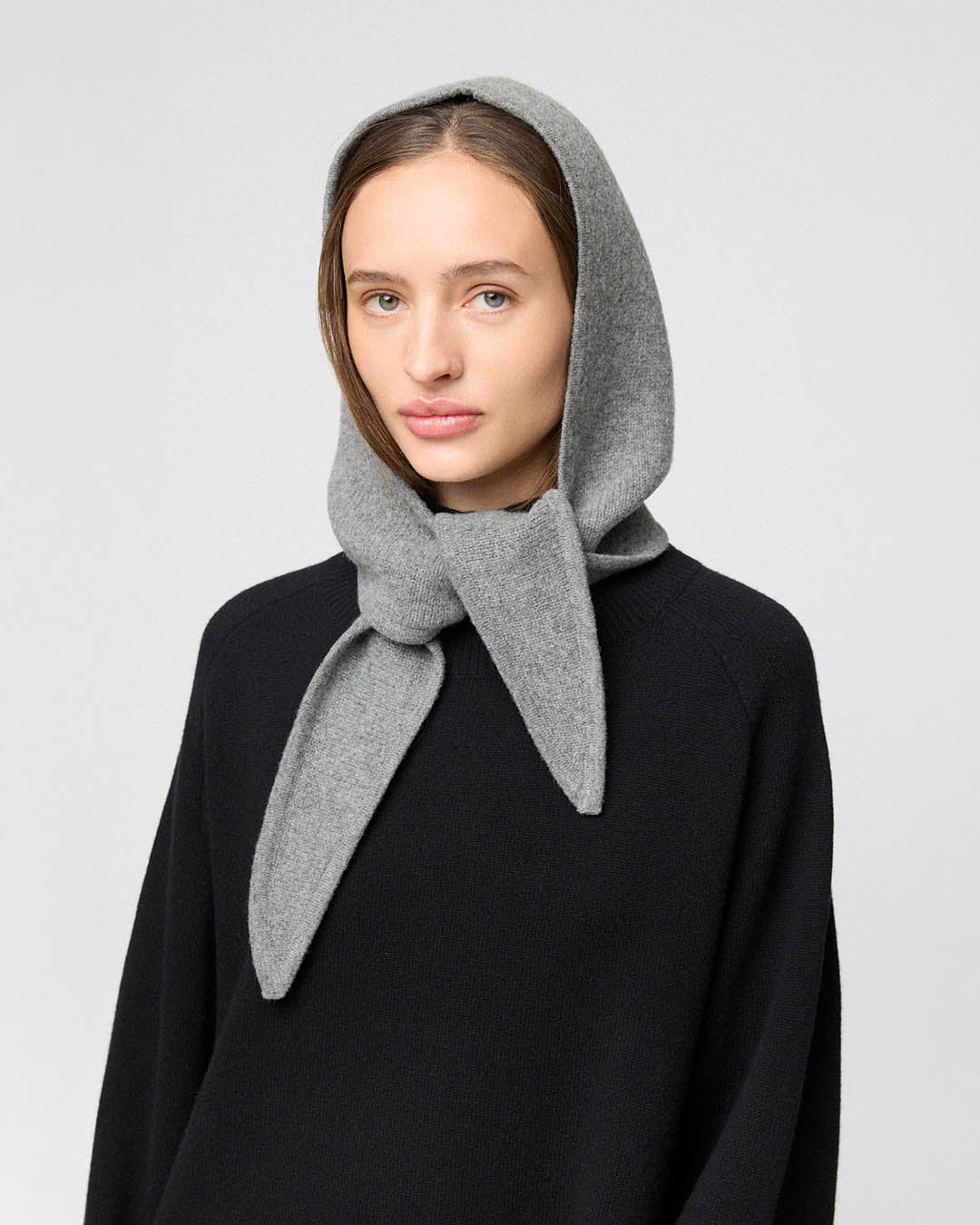FWSS Tie Up Knitted Hood
