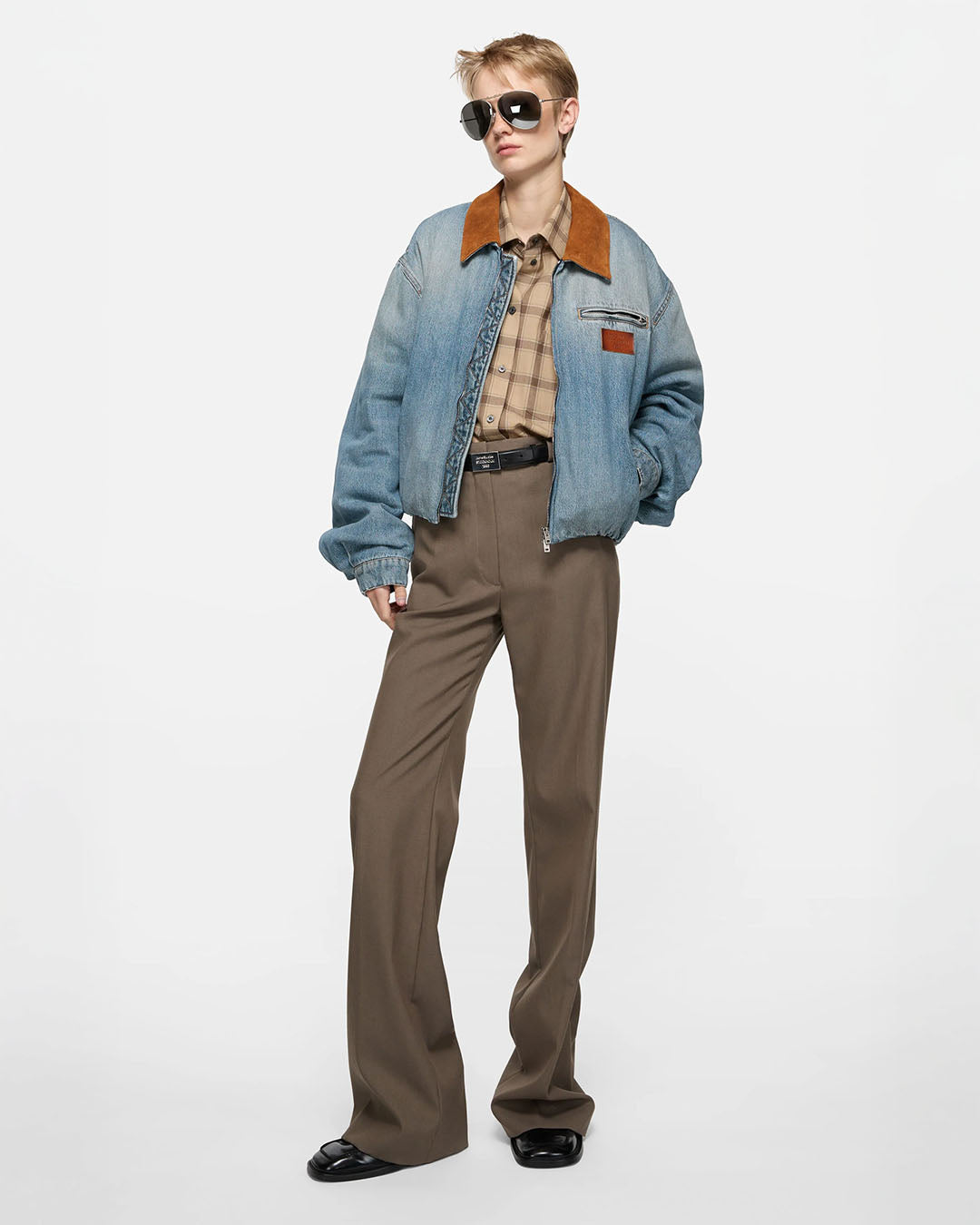 Acne Studios Denim Bomber Jacket
