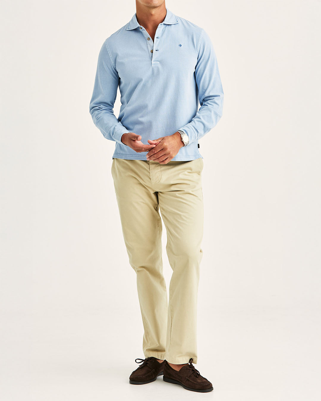 Morris Harland LS Polo Shirt