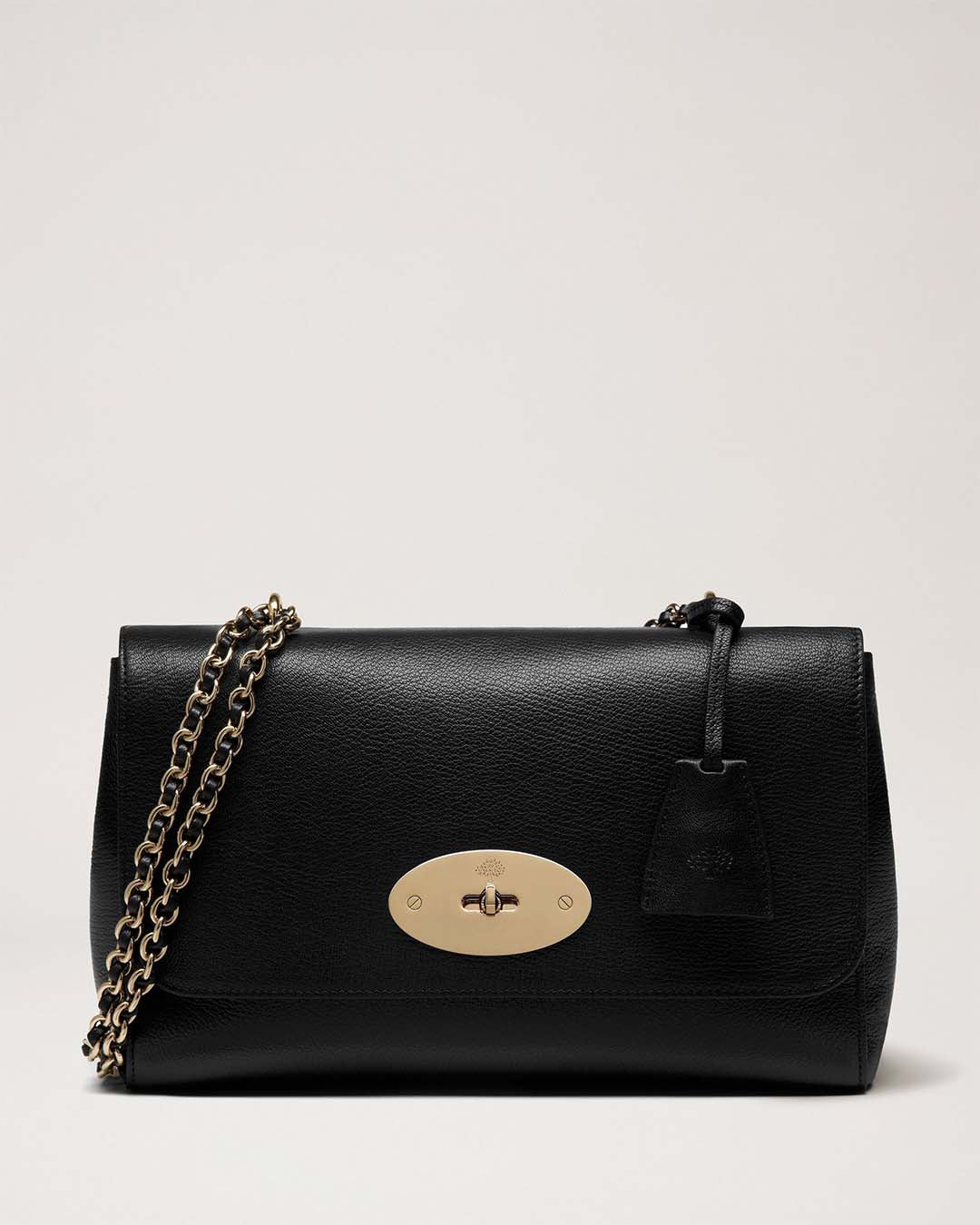 Mulberry Medium Lily Glossy Goat