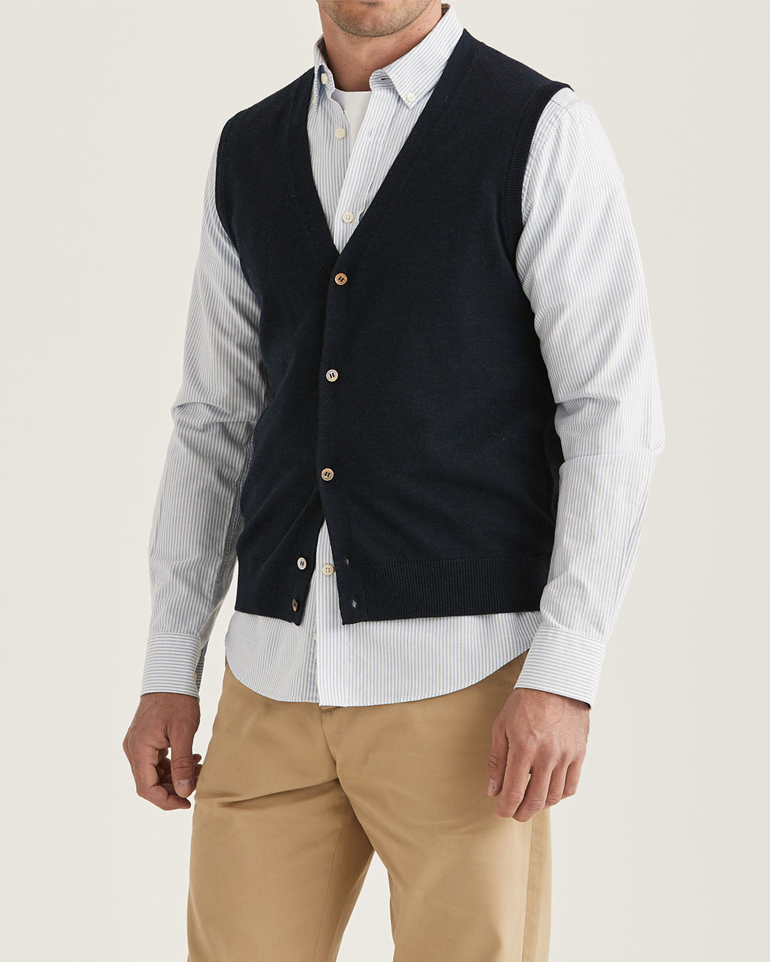 Morris Merino Slipover Vest