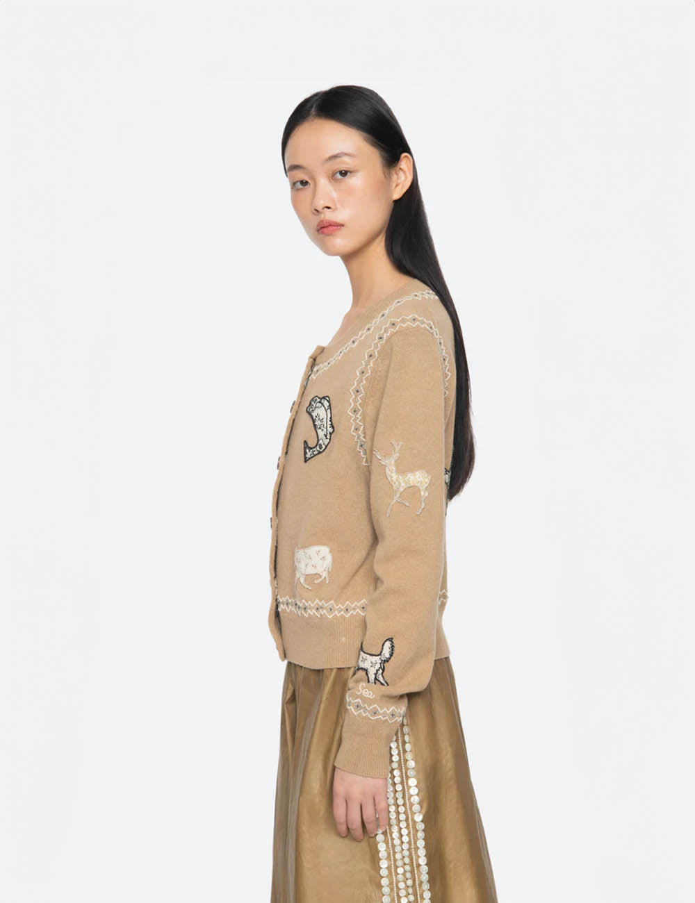 Sea New York Windlow Craft L/SLV Cardigan
