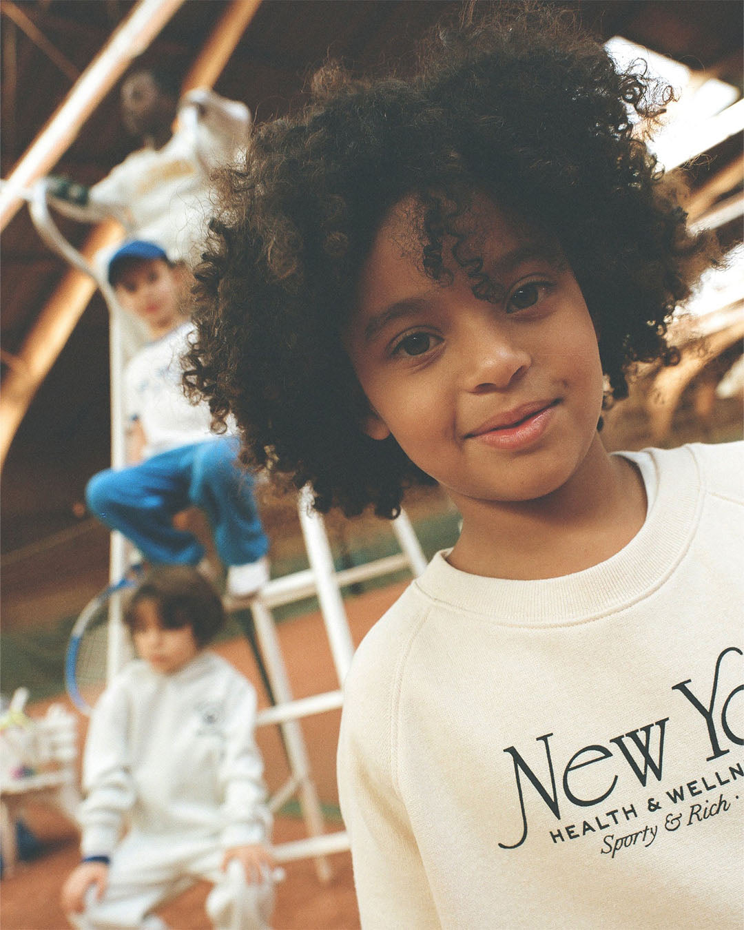 Sporty & Rich NY 94 Kids Crewneck