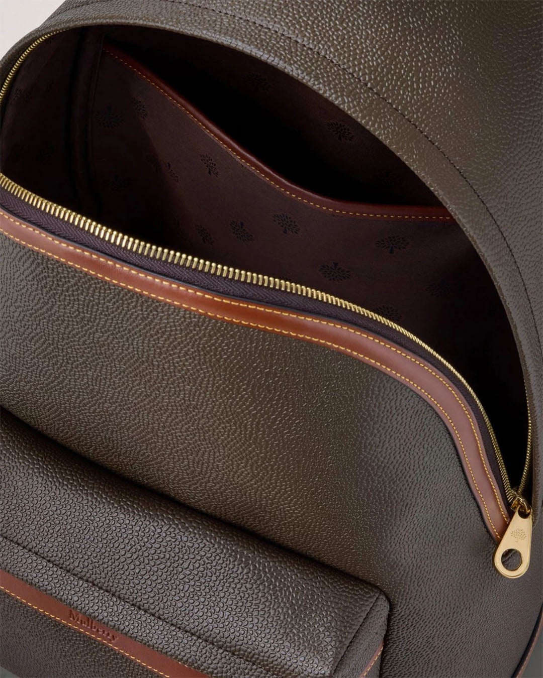 Mulberry Heritage Zipped Backpack