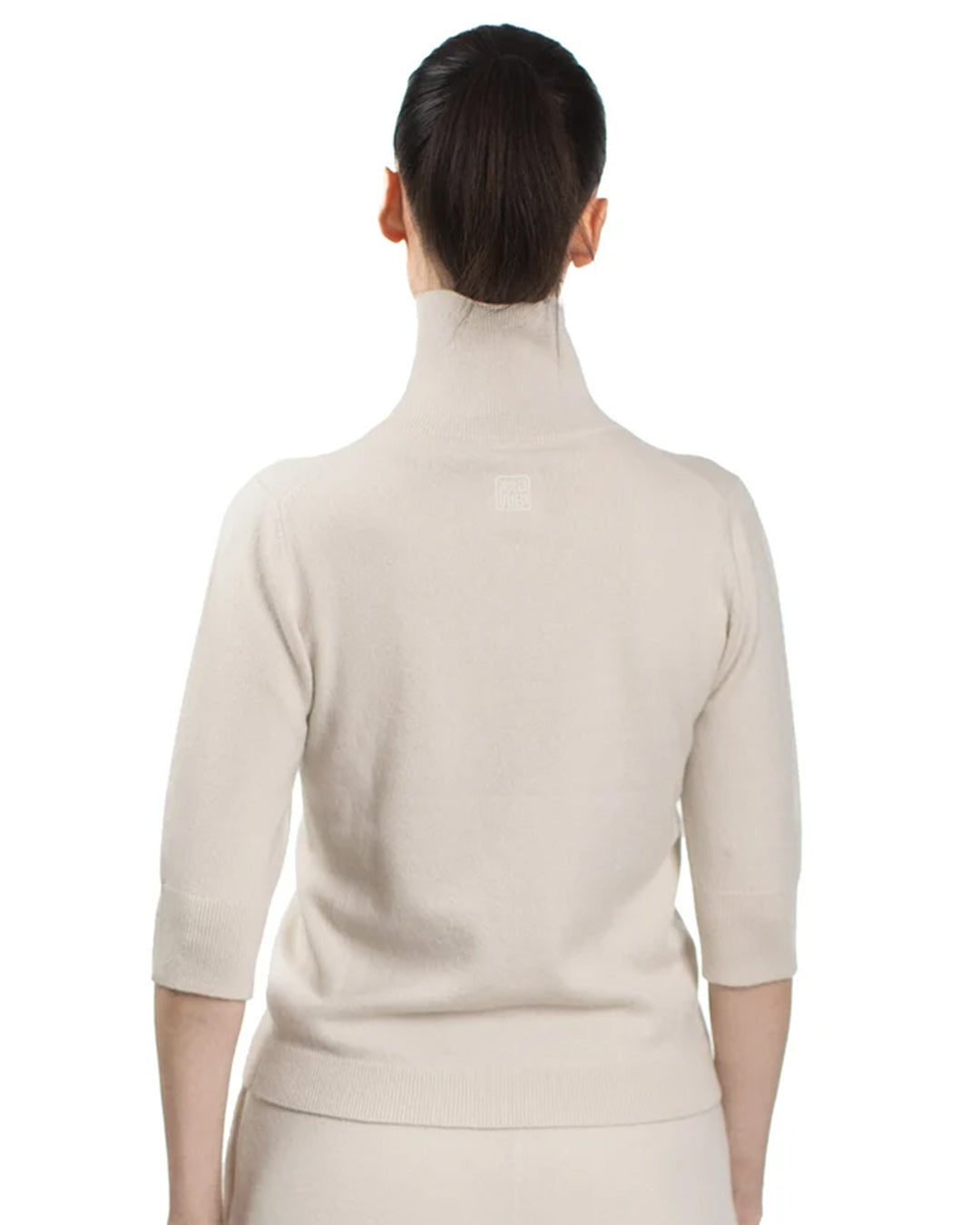 Mawei Slim Short Sleeve Turtleneck