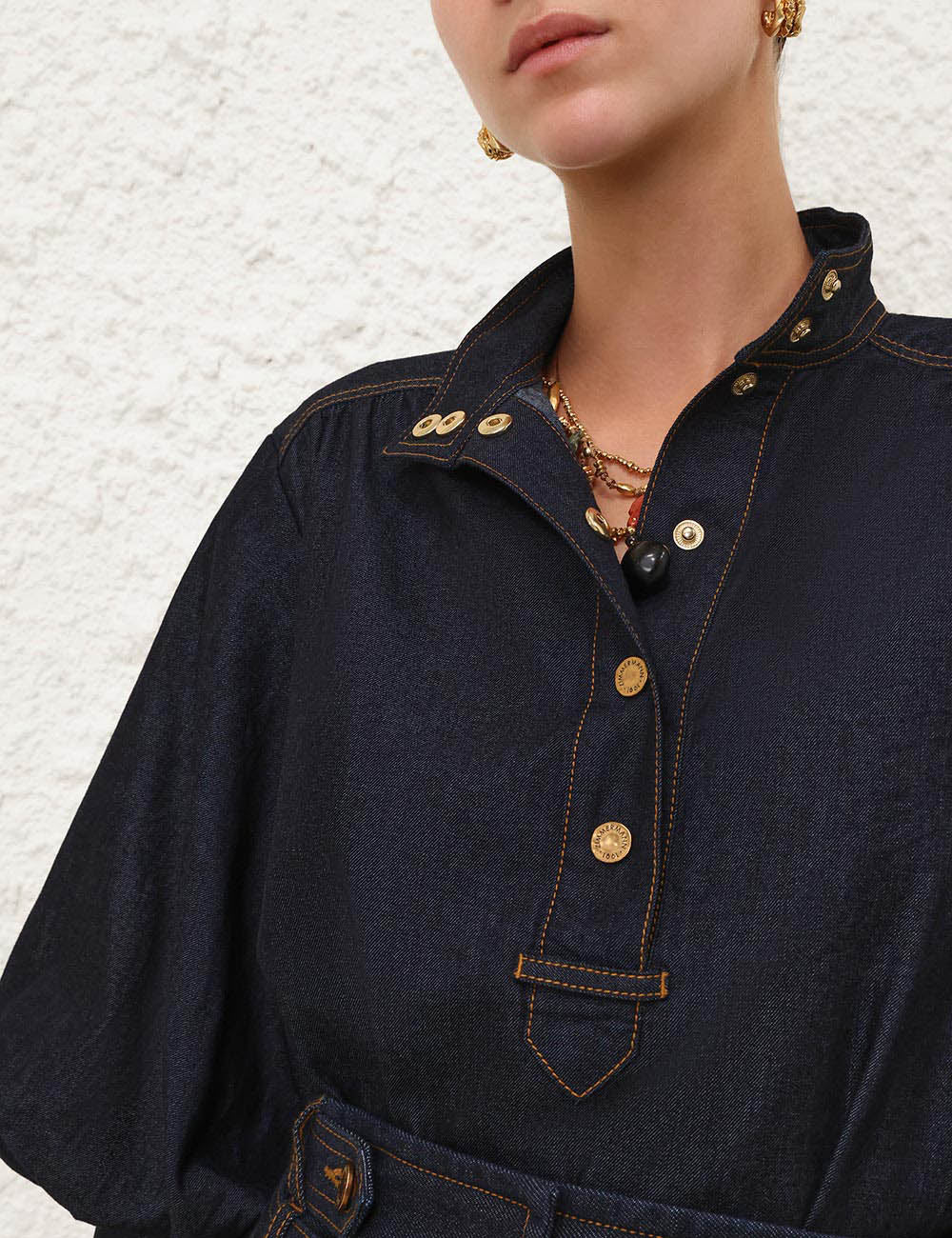 Zimmermann Denim Billow Shirt