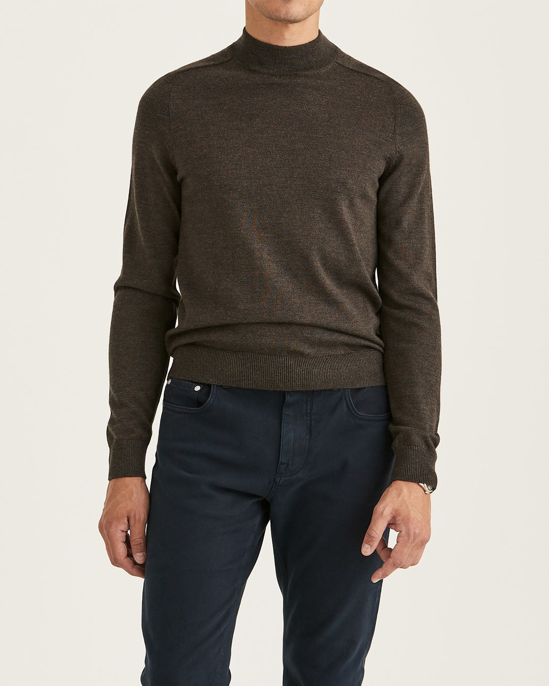 Morris Merino Mock Neck