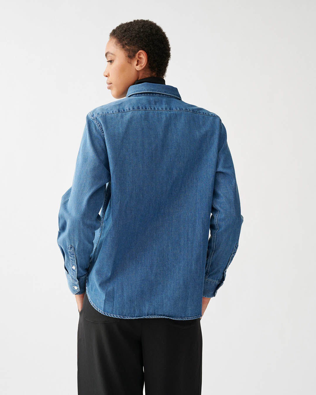 Julie Josephine Classic Denim Shirt