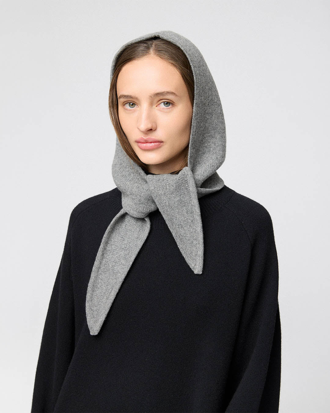 FWSS Tie Up Knitted Hood